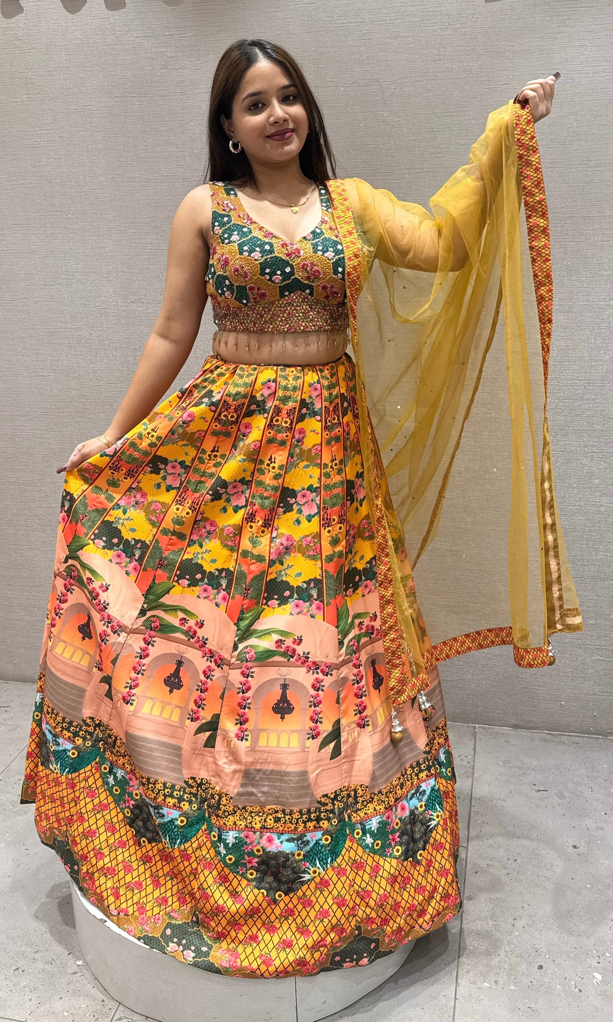 Yellow Lehenga