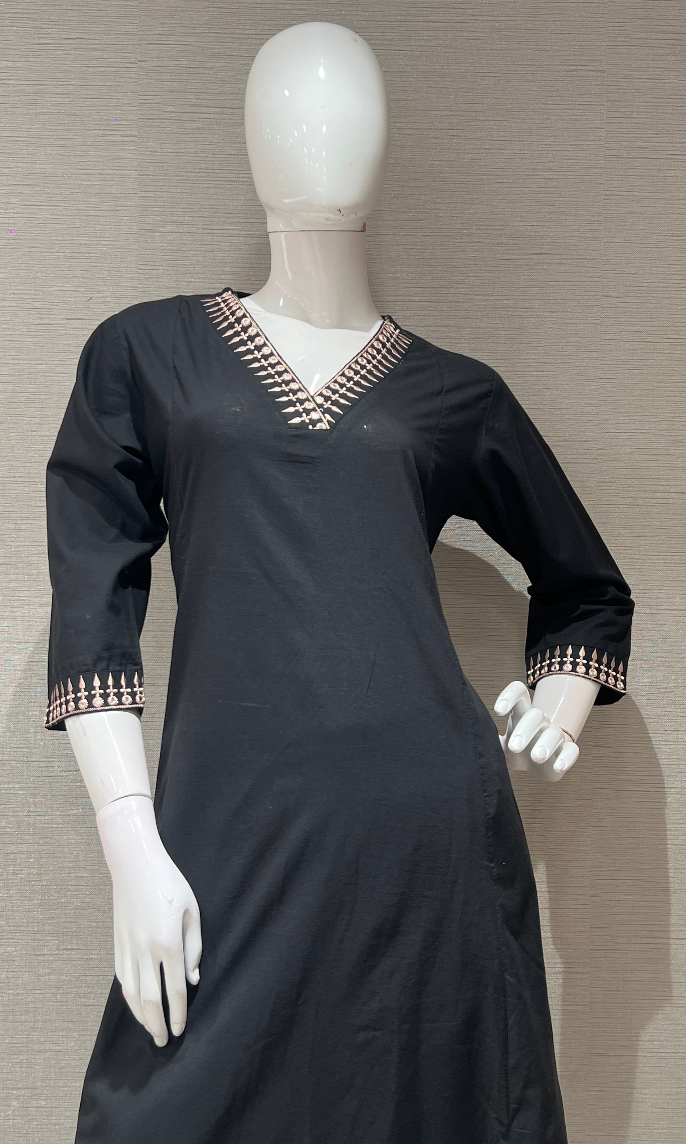 Black ETHNIC kurta set