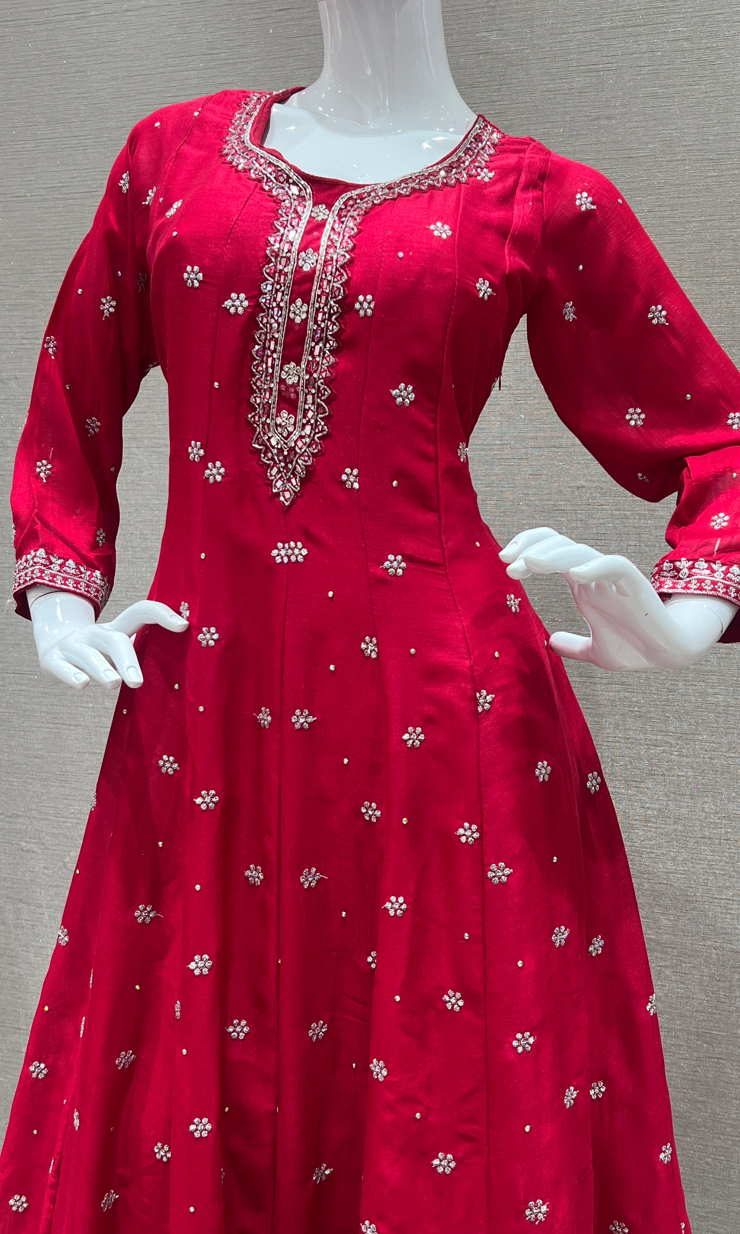 Rani pink long dress