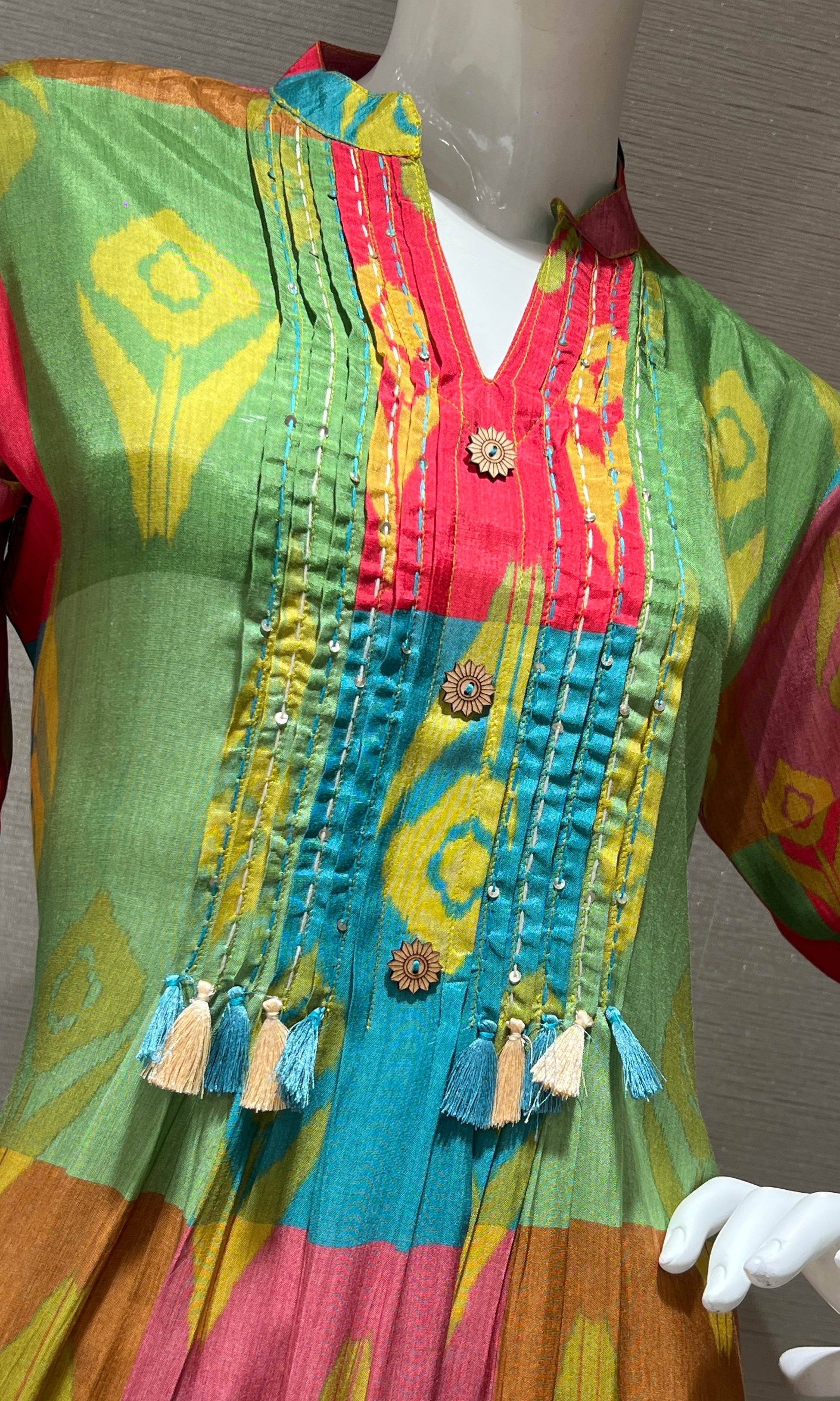 Multi colour Kurti top