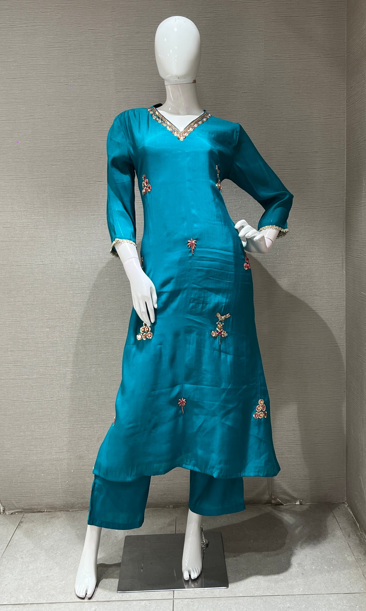 RAMA BLUE KURTA SET