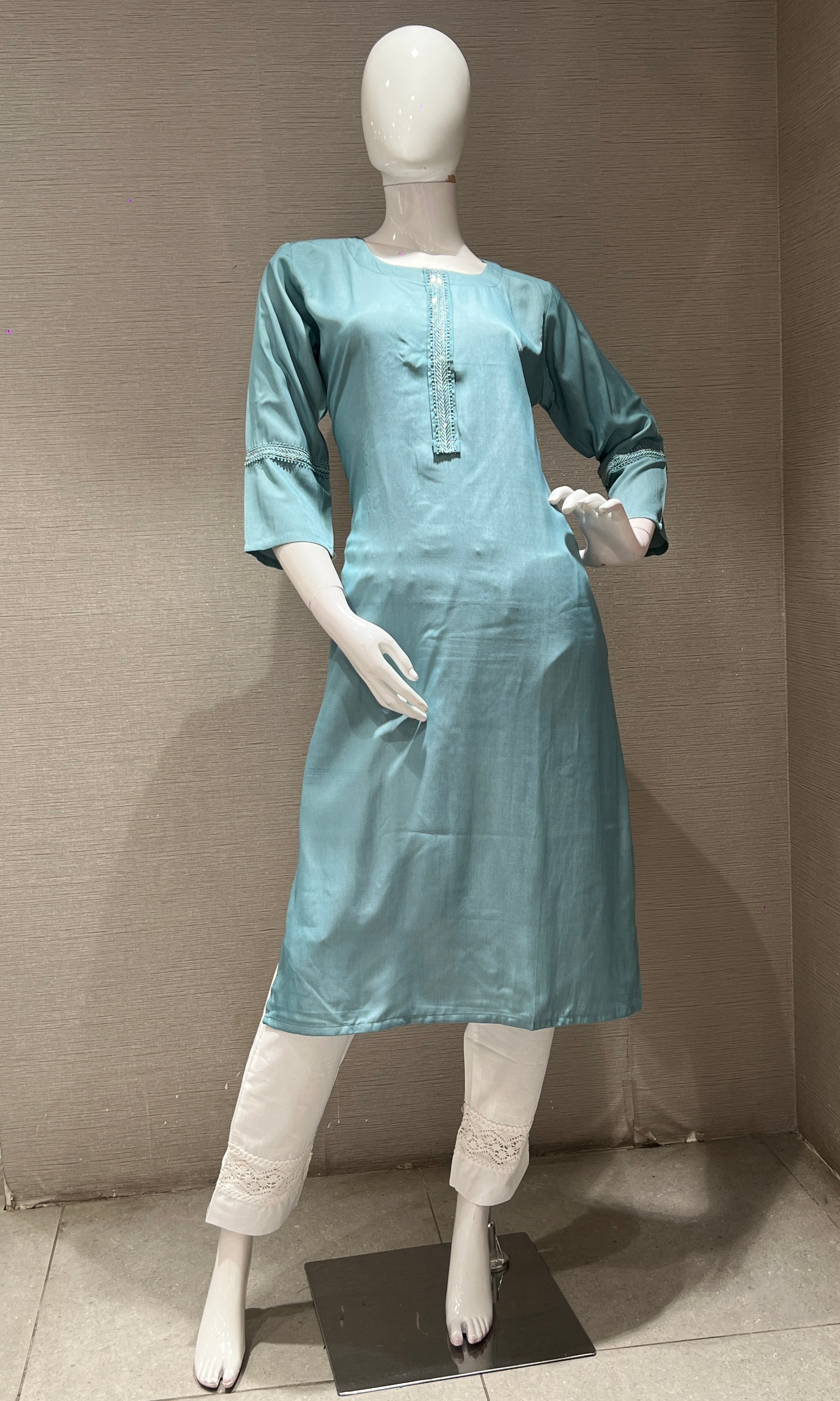 Blue KURTI TOP