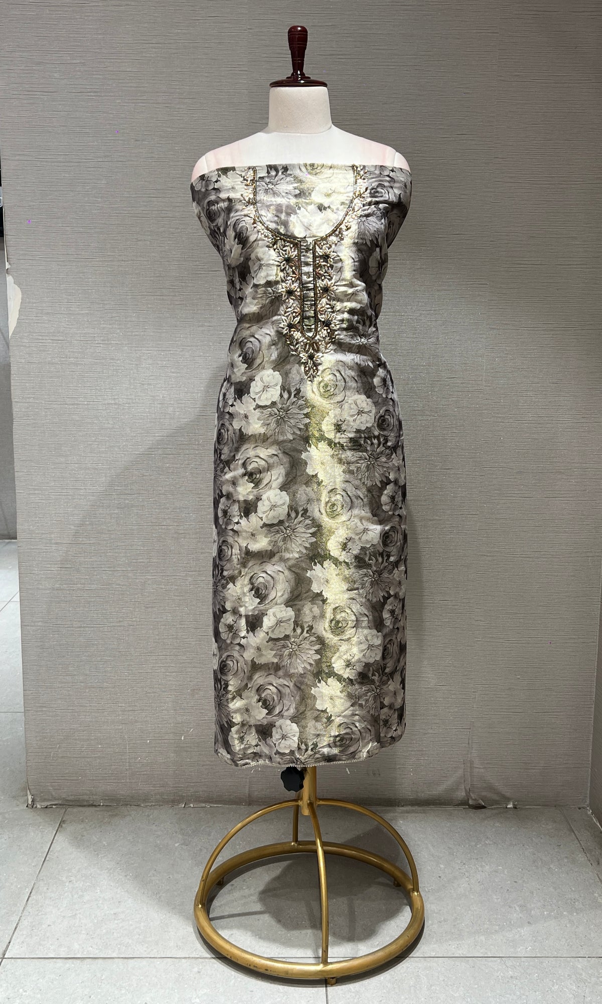 Black dress material
