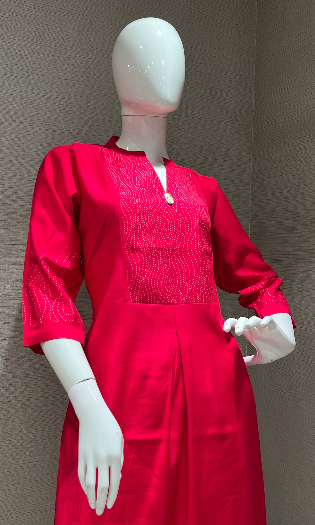 Rani pink KURTI TOP