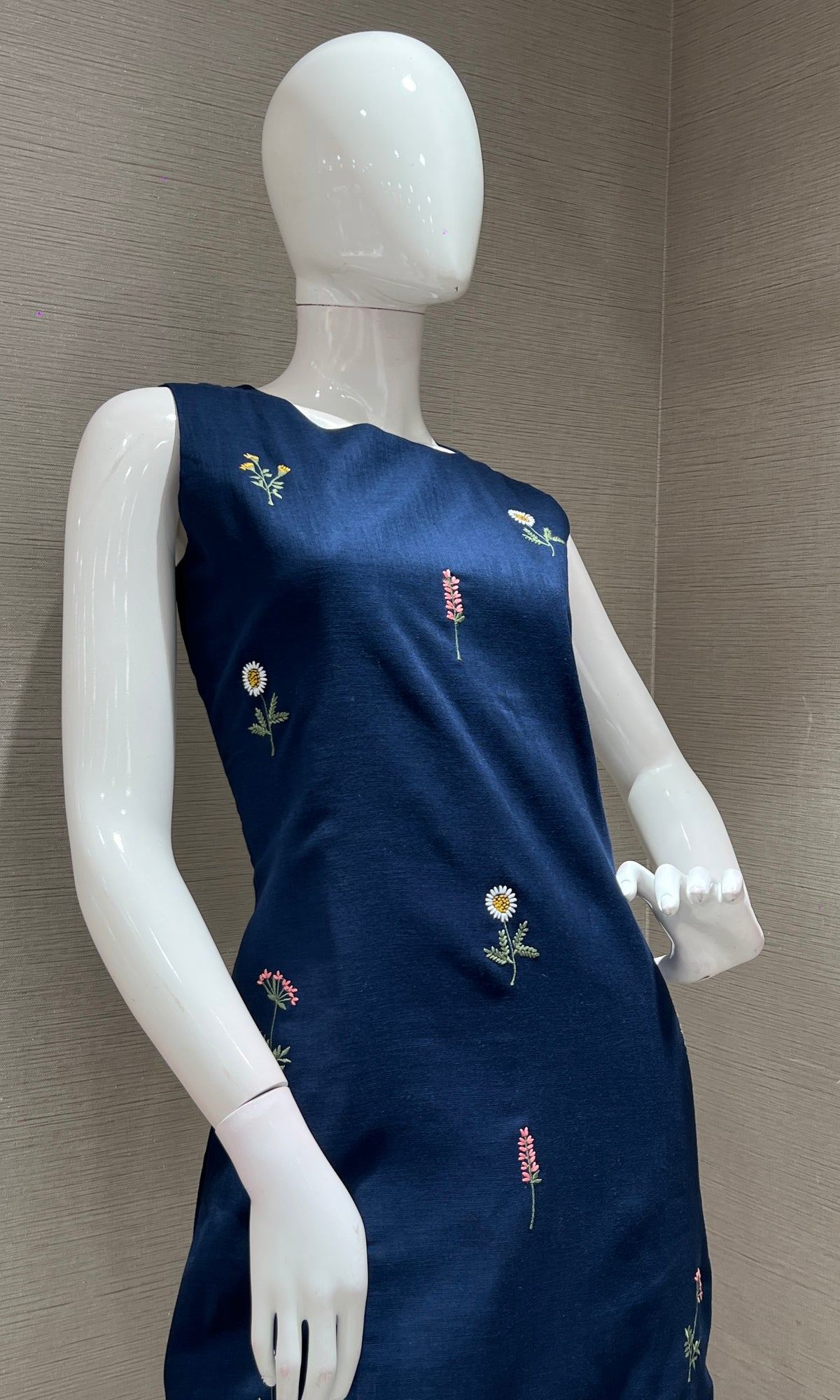 Navy blue DRESS