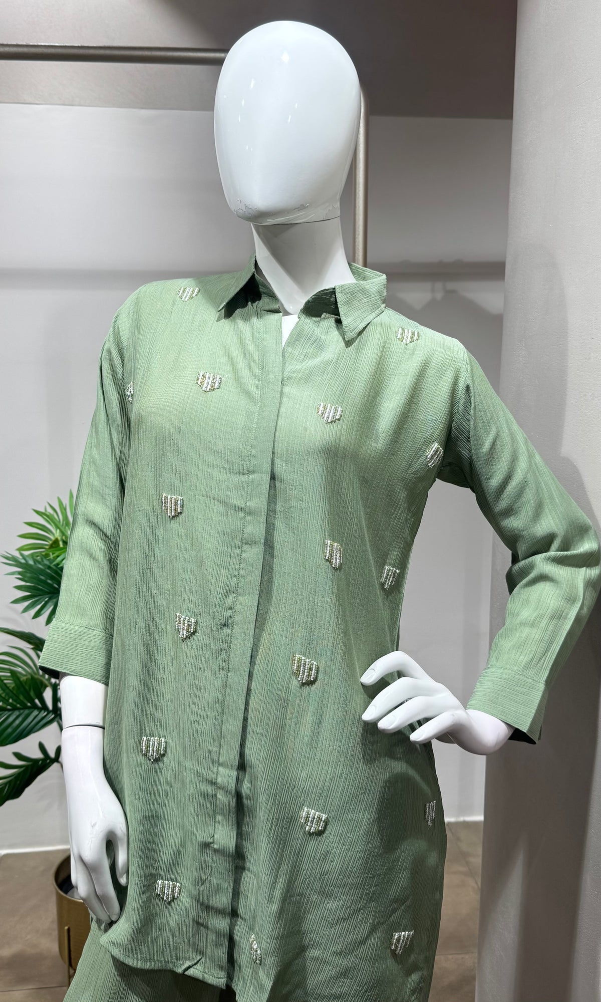Pistachio Green cord set