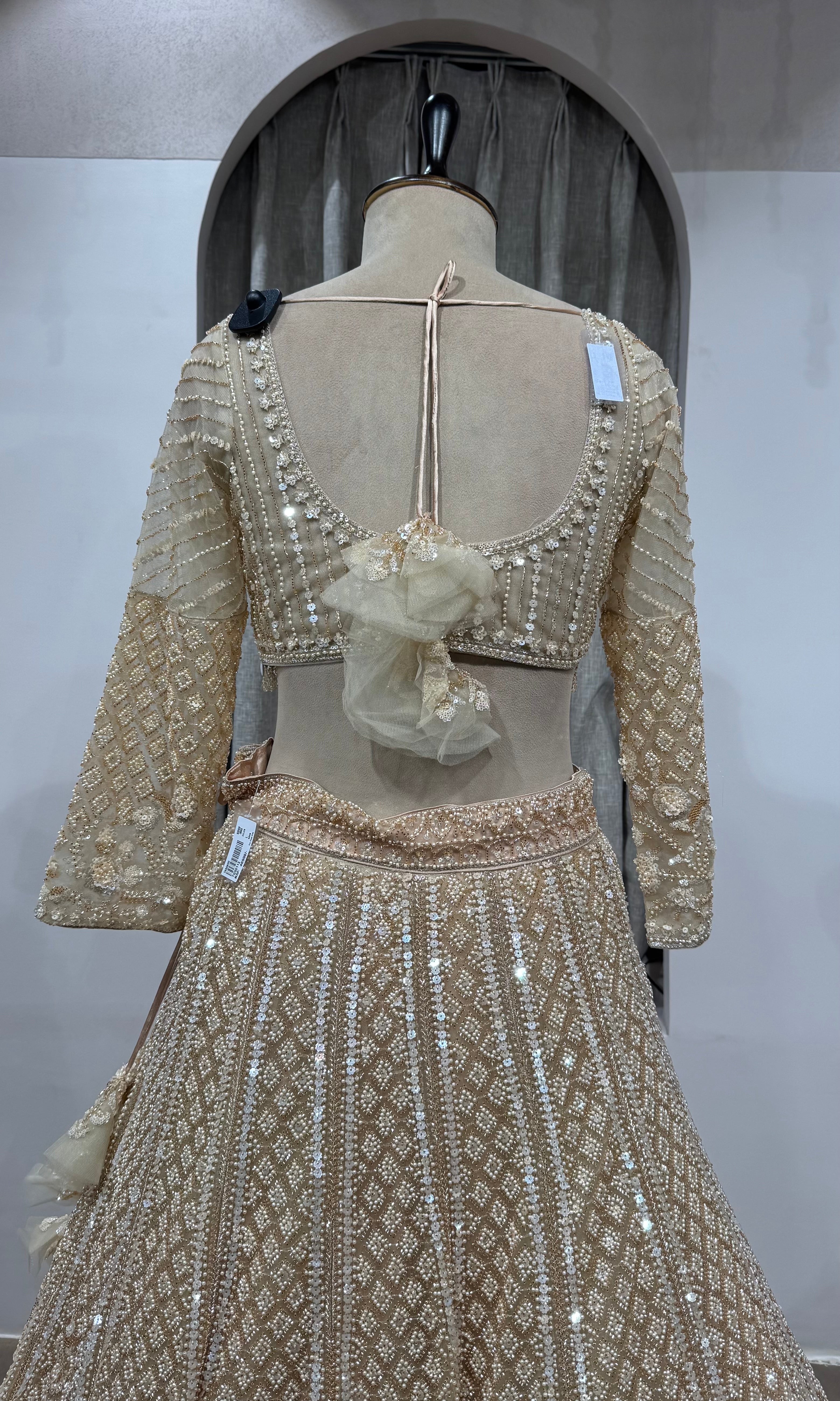 Golden Ivory Heritage Bridal Lehenga