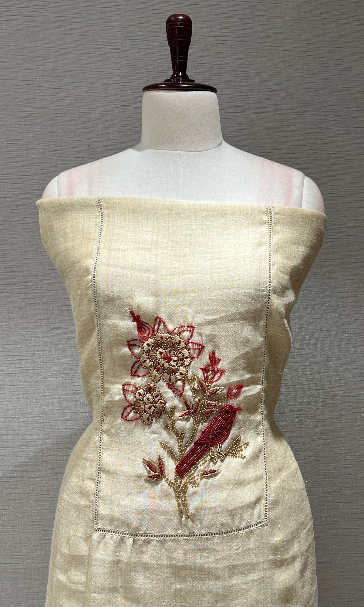 Wine dress material