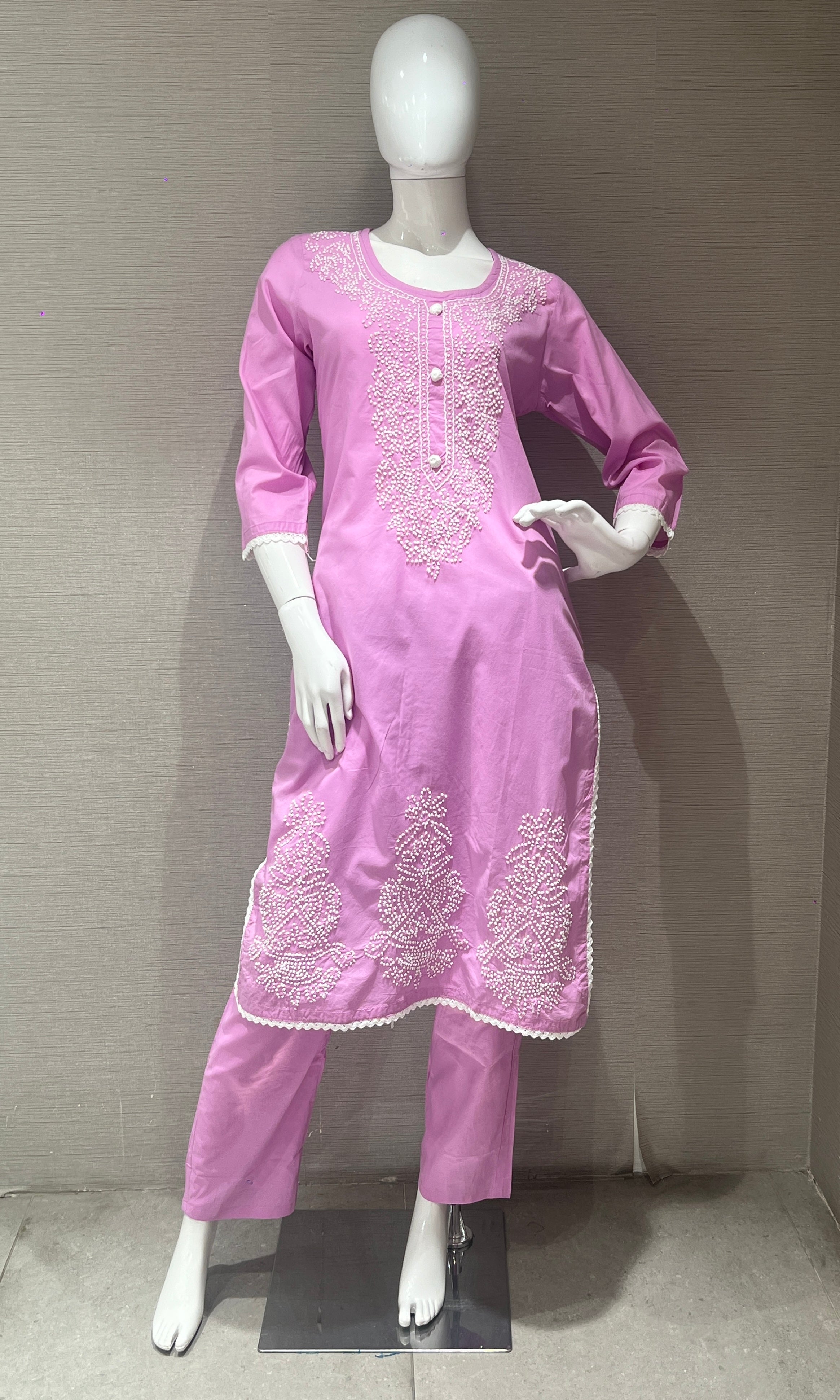 Lavender kurta set