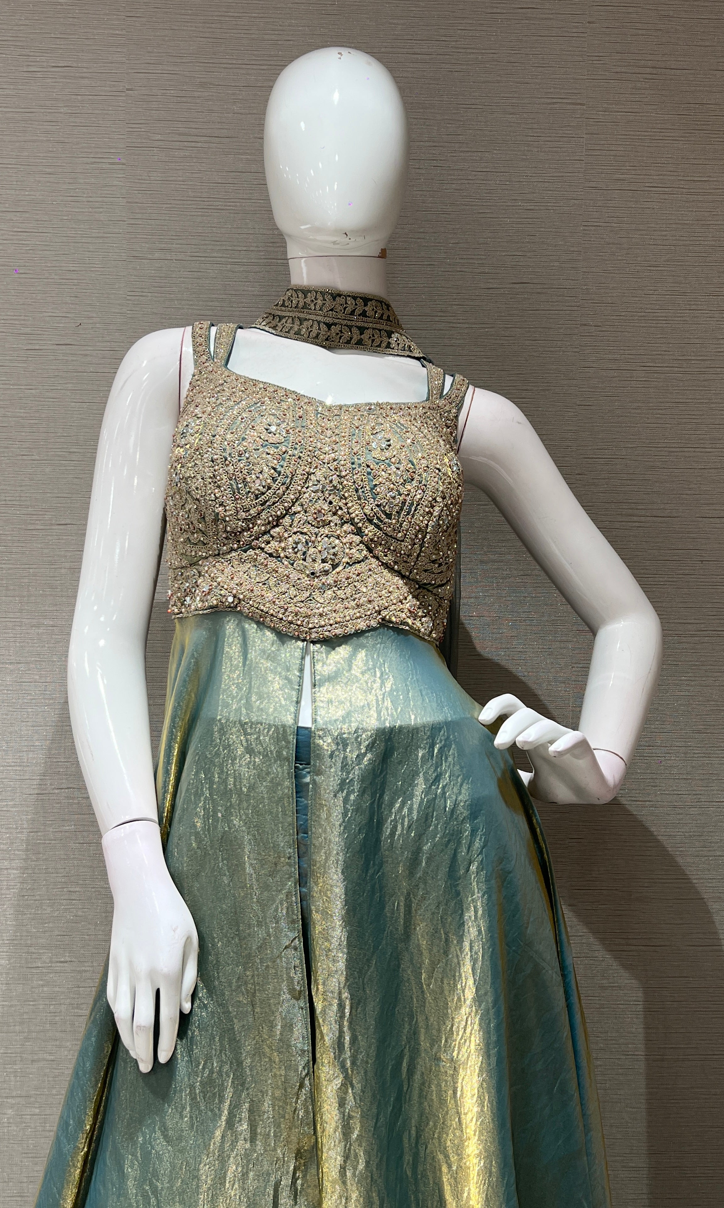 RAMA EMBROIDERED ANARKALI DRESS