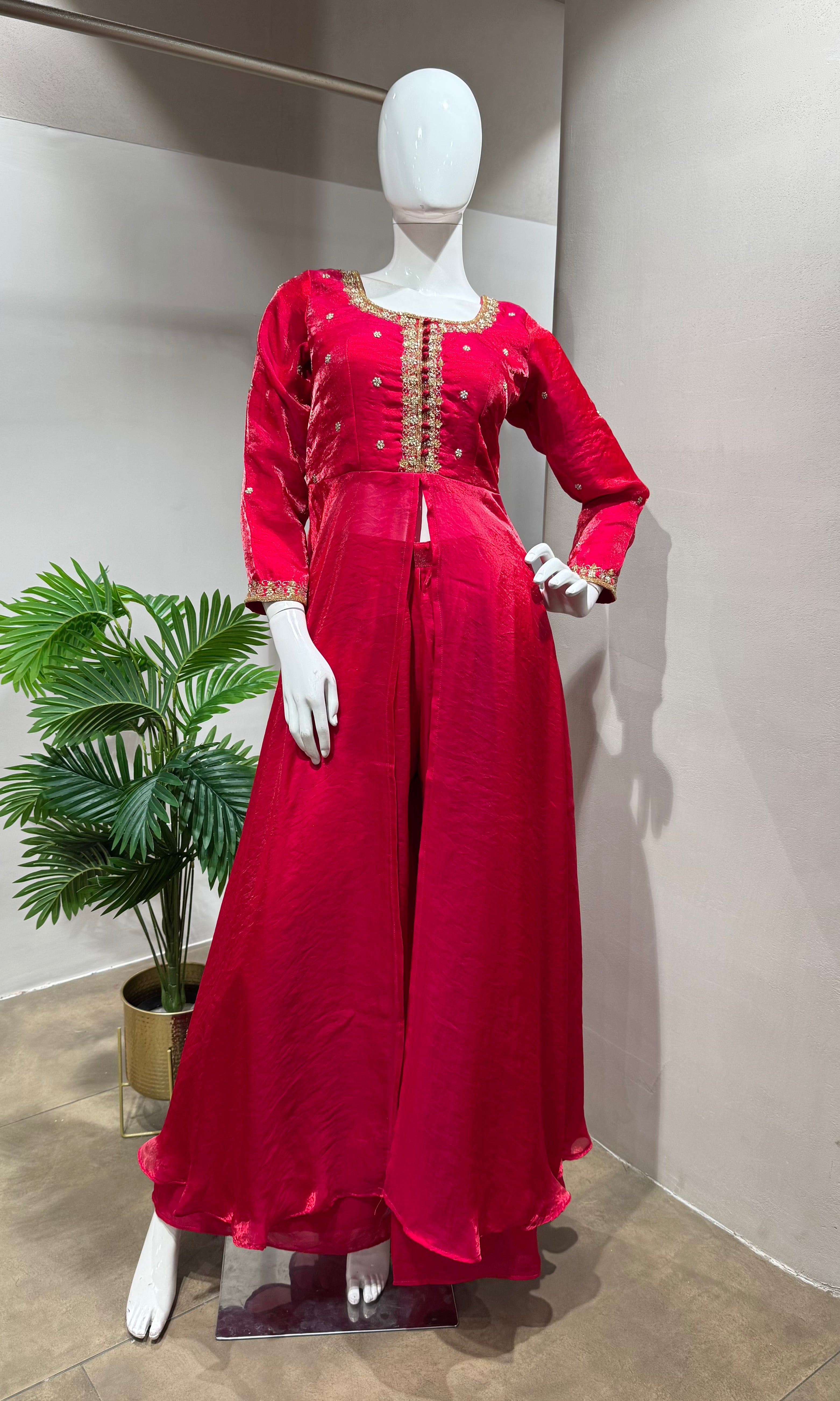 RANI Georgette Anarkali SUIT