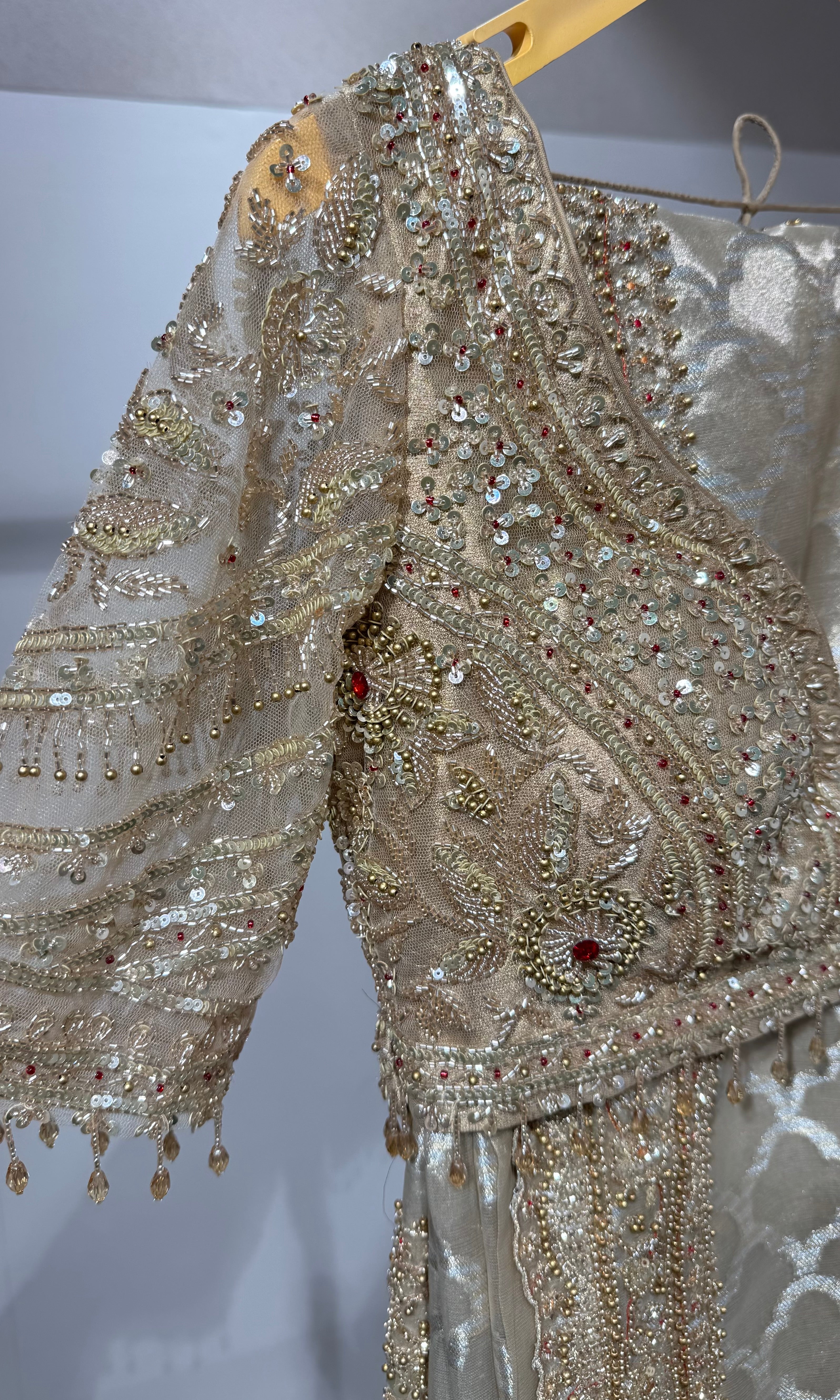 Gold Gilded Glamour Ensemble SAREE