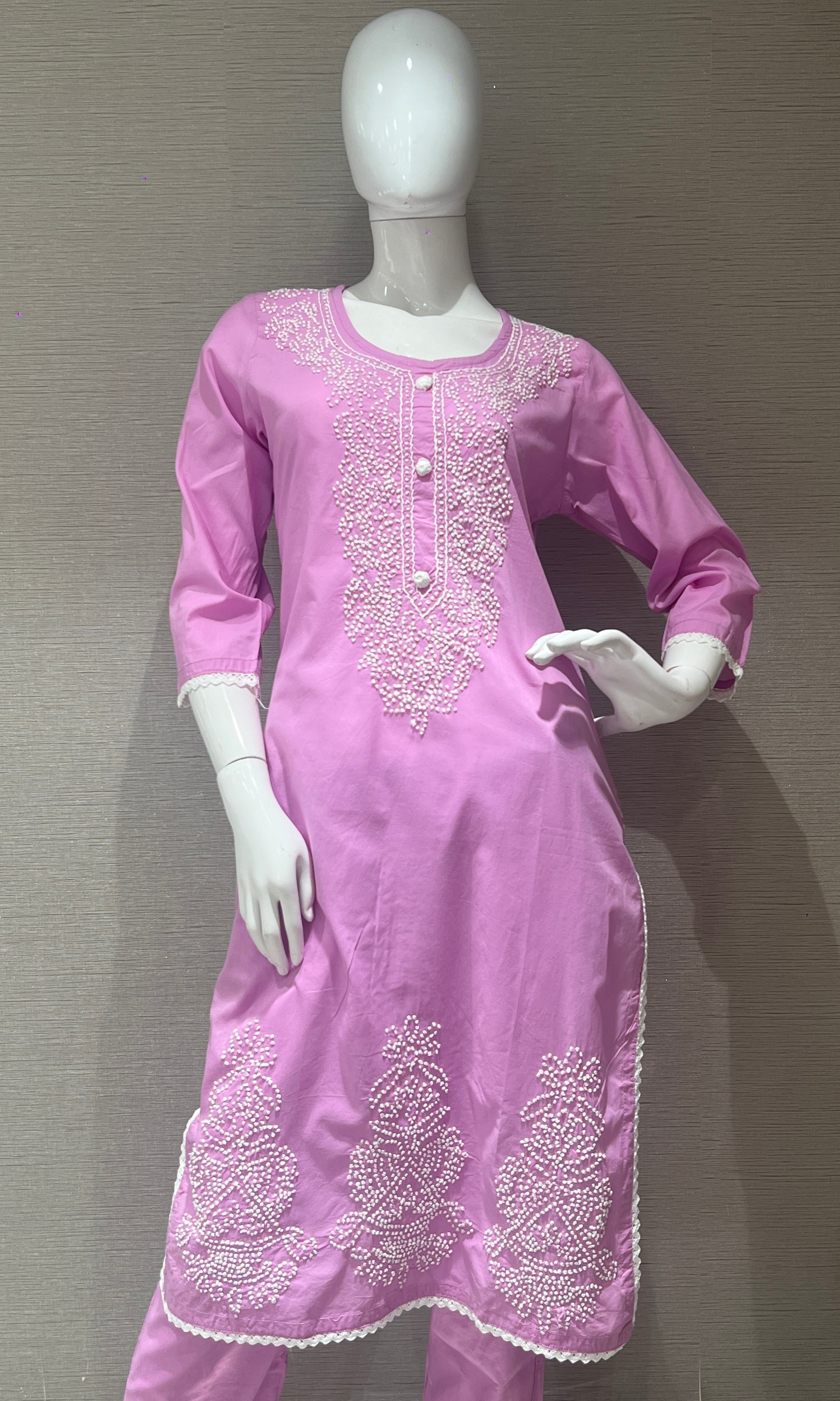 Lavender kurta set