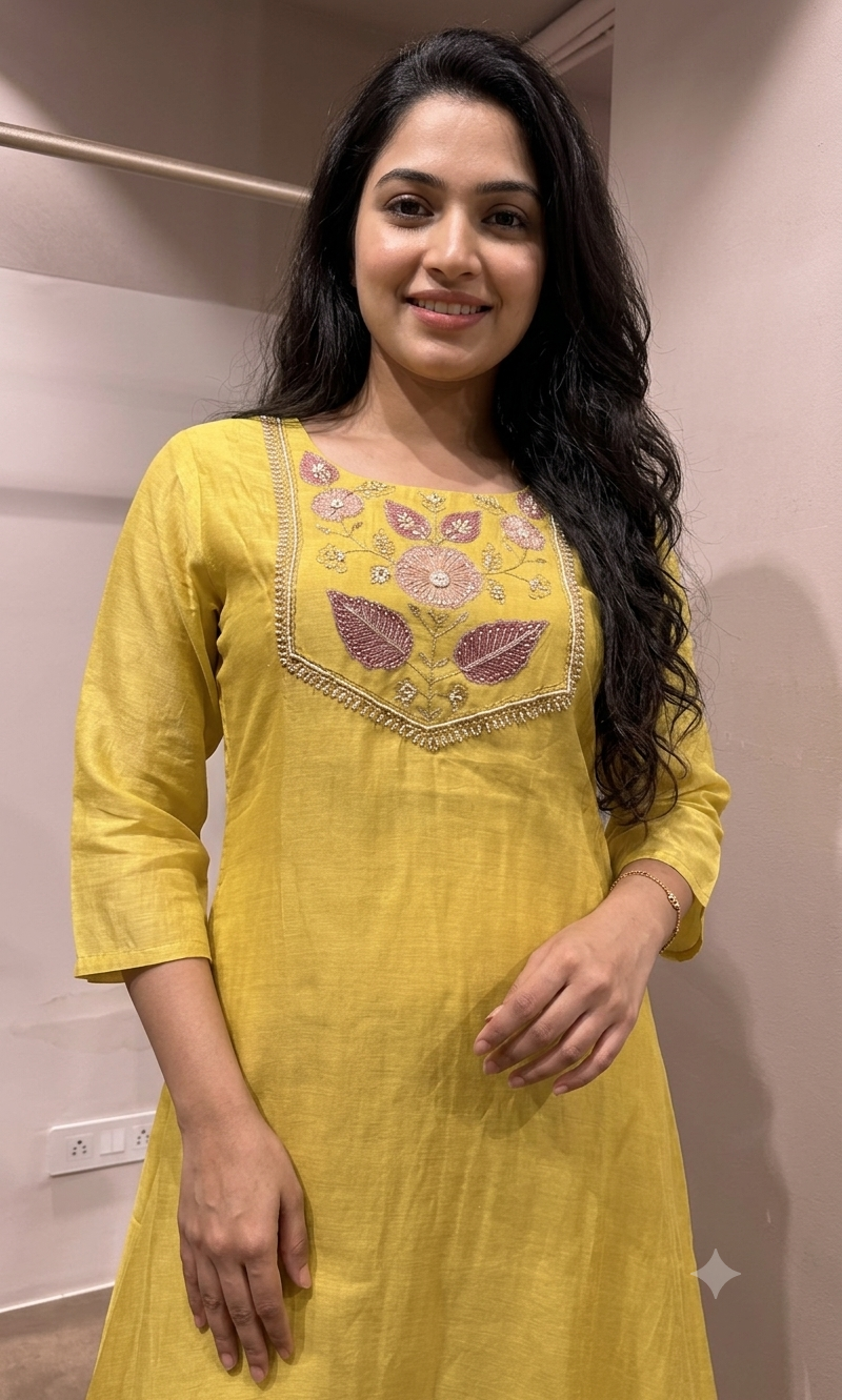 Liril Elegance Floral Embroidered Kurta Set