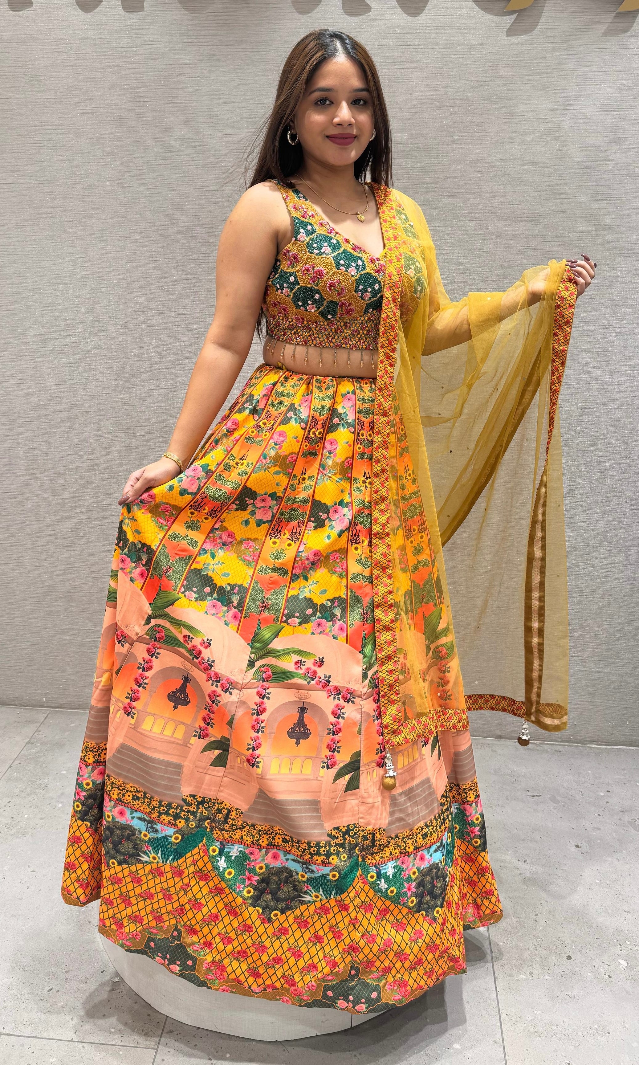 Yellow Lehenga