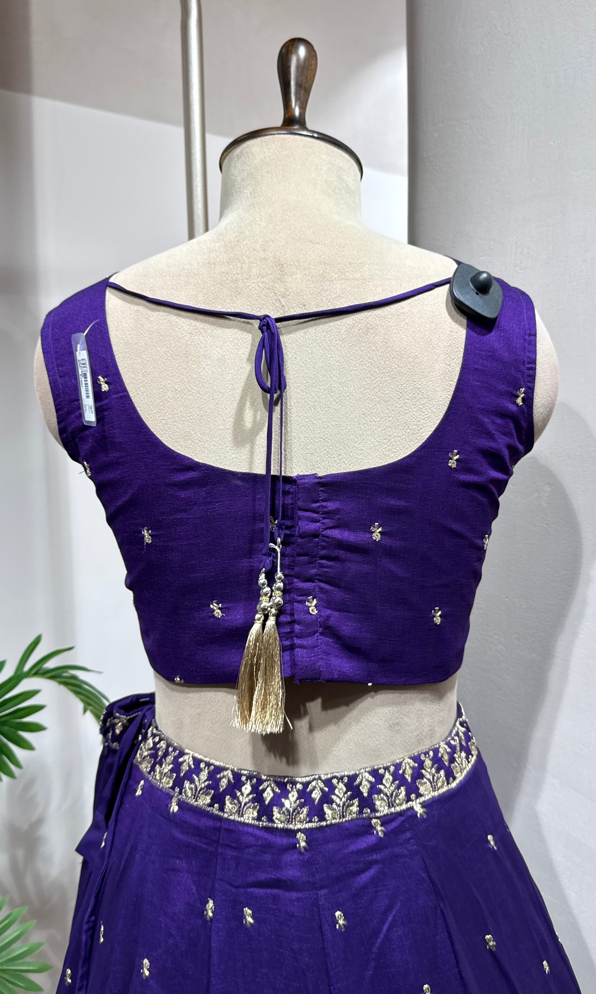 Purple elegant Lehenga choli