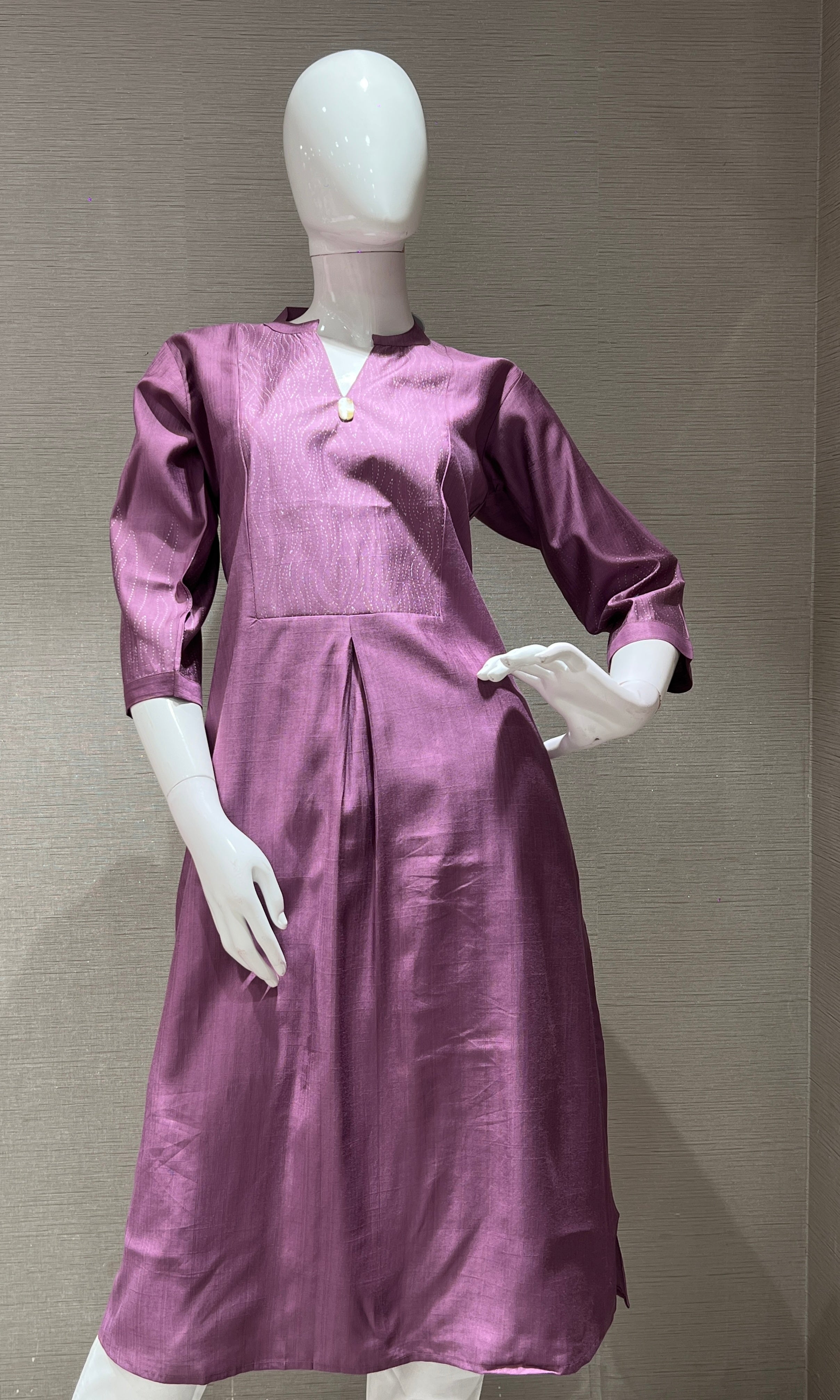 Lavender Kurti top