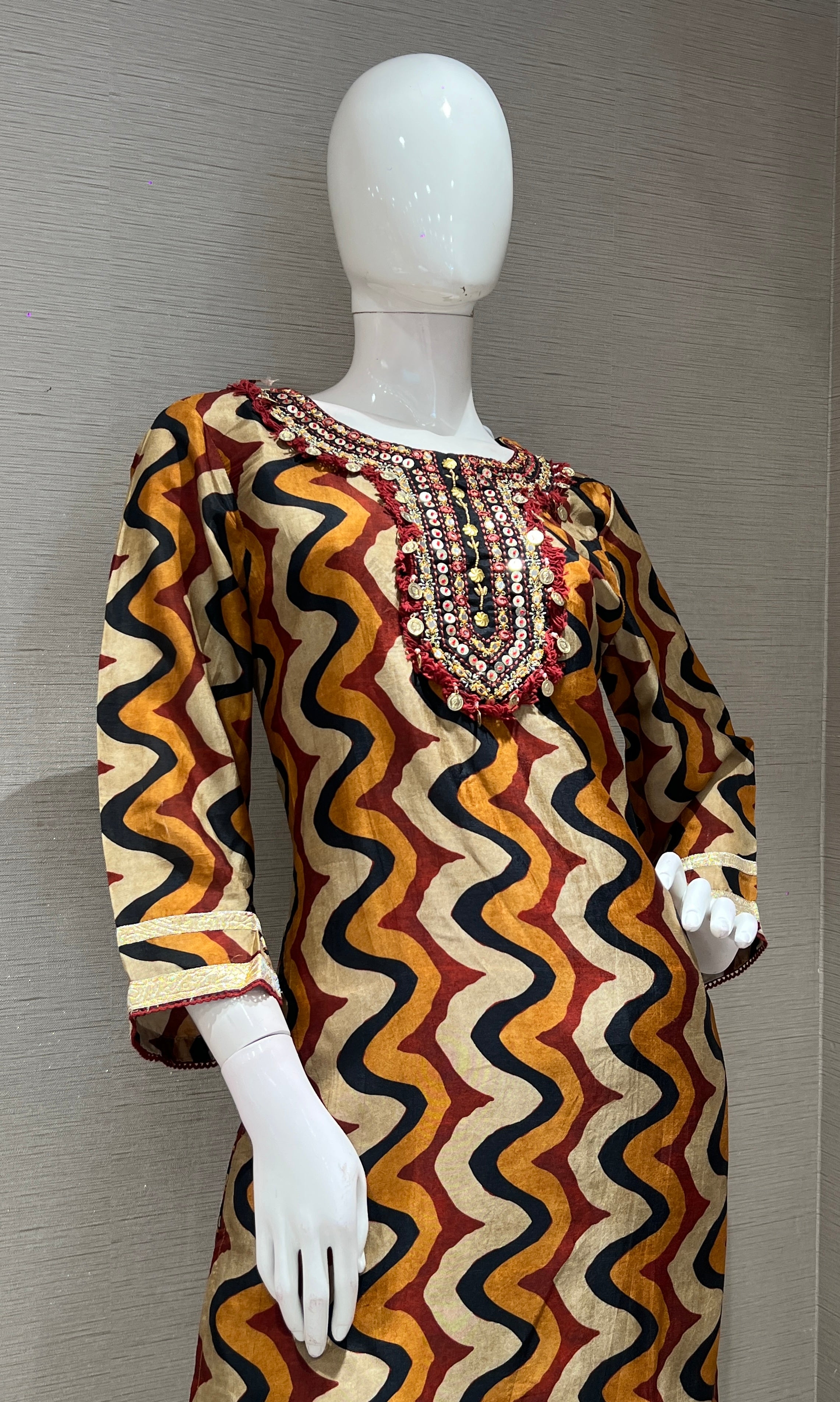 Multi PRINTED kurta set