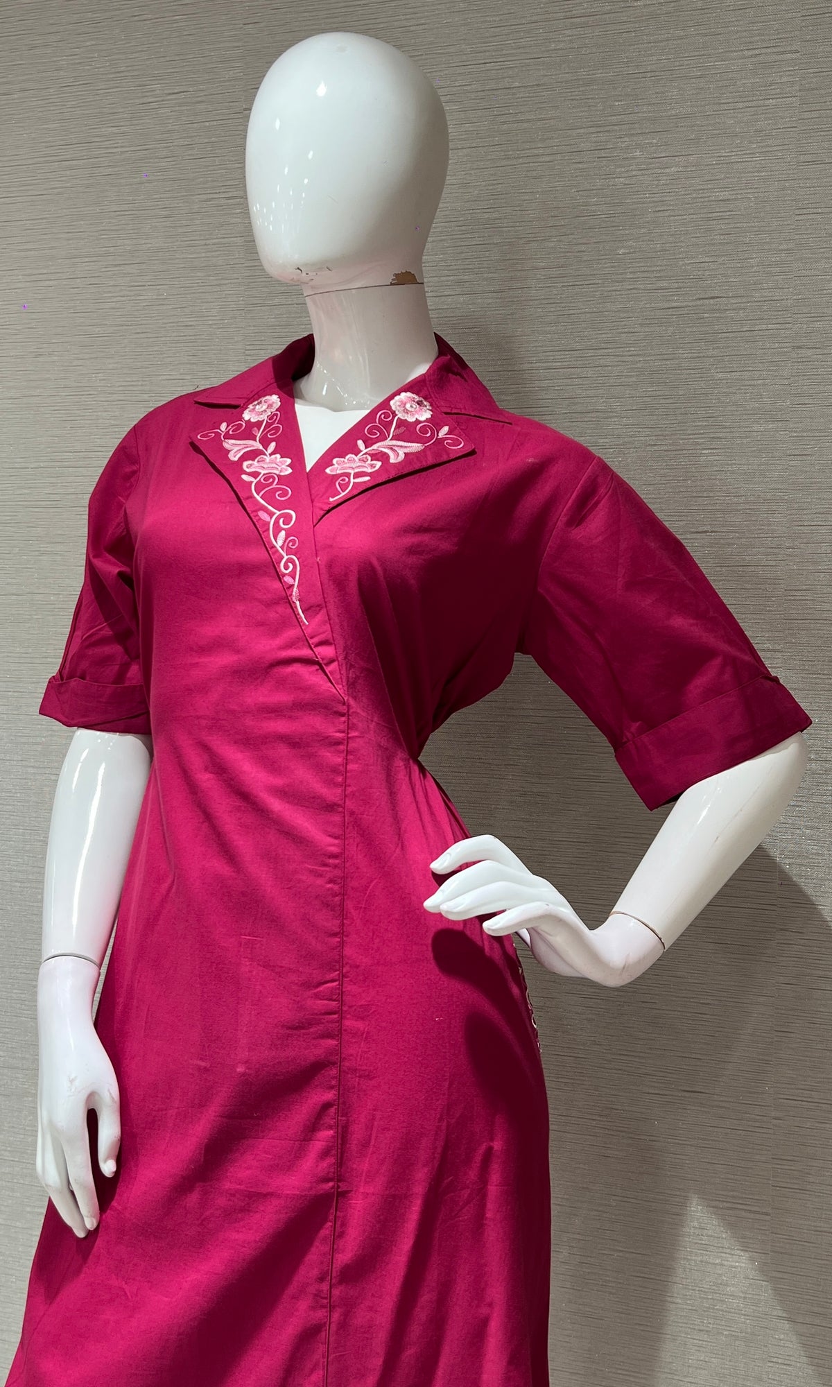 Wine ETHNIC SUMMER DRESS