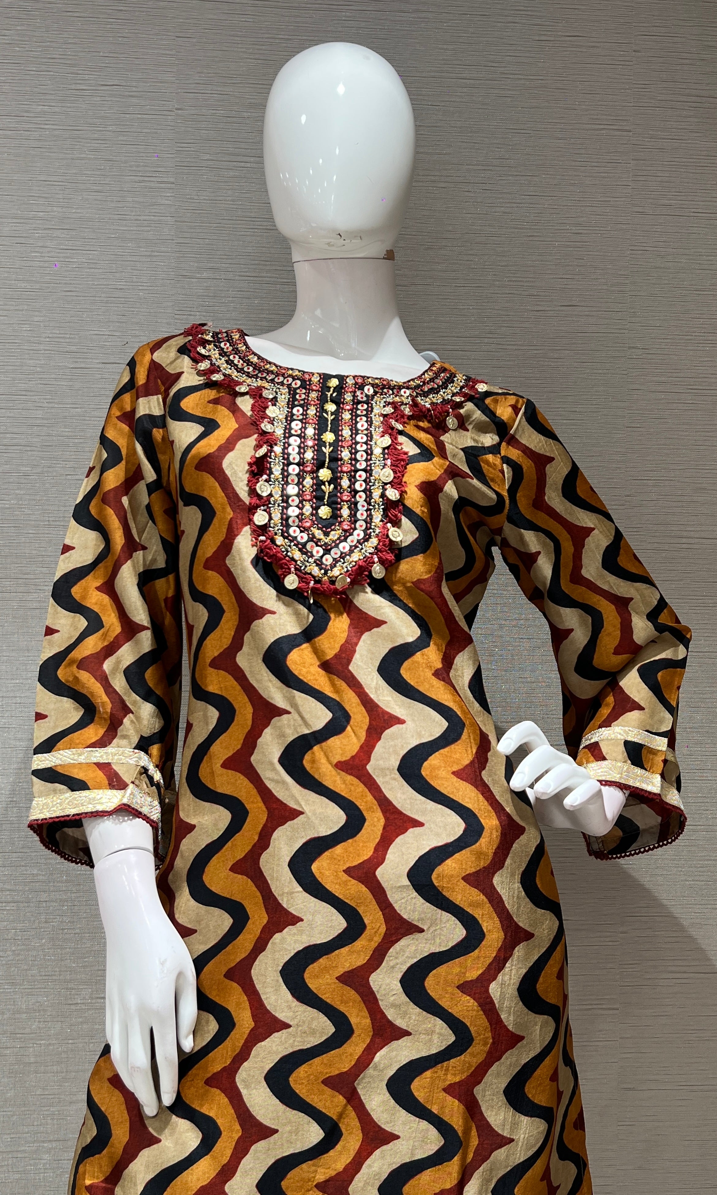 Multi PRINTED kurta set