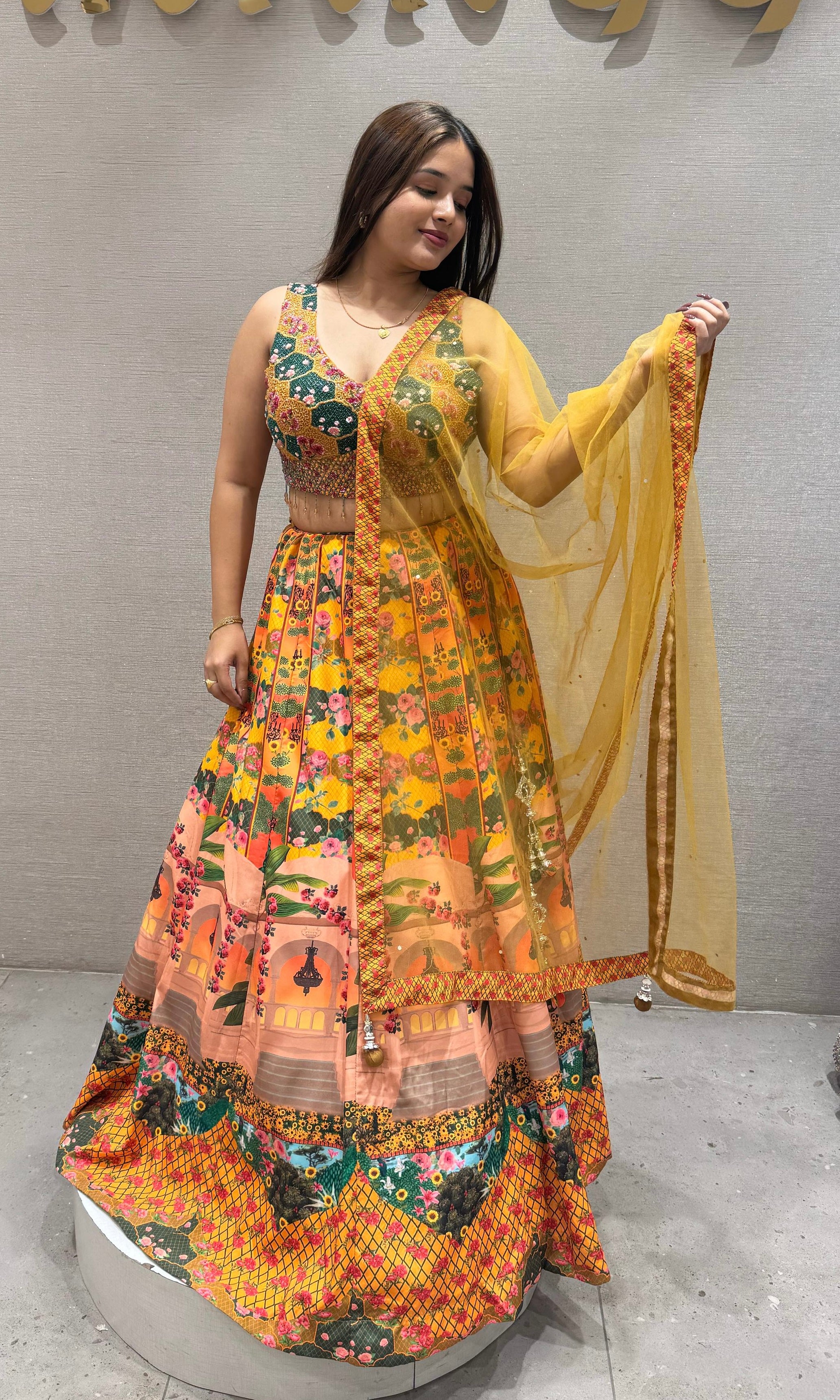 Yellow Lehenga
