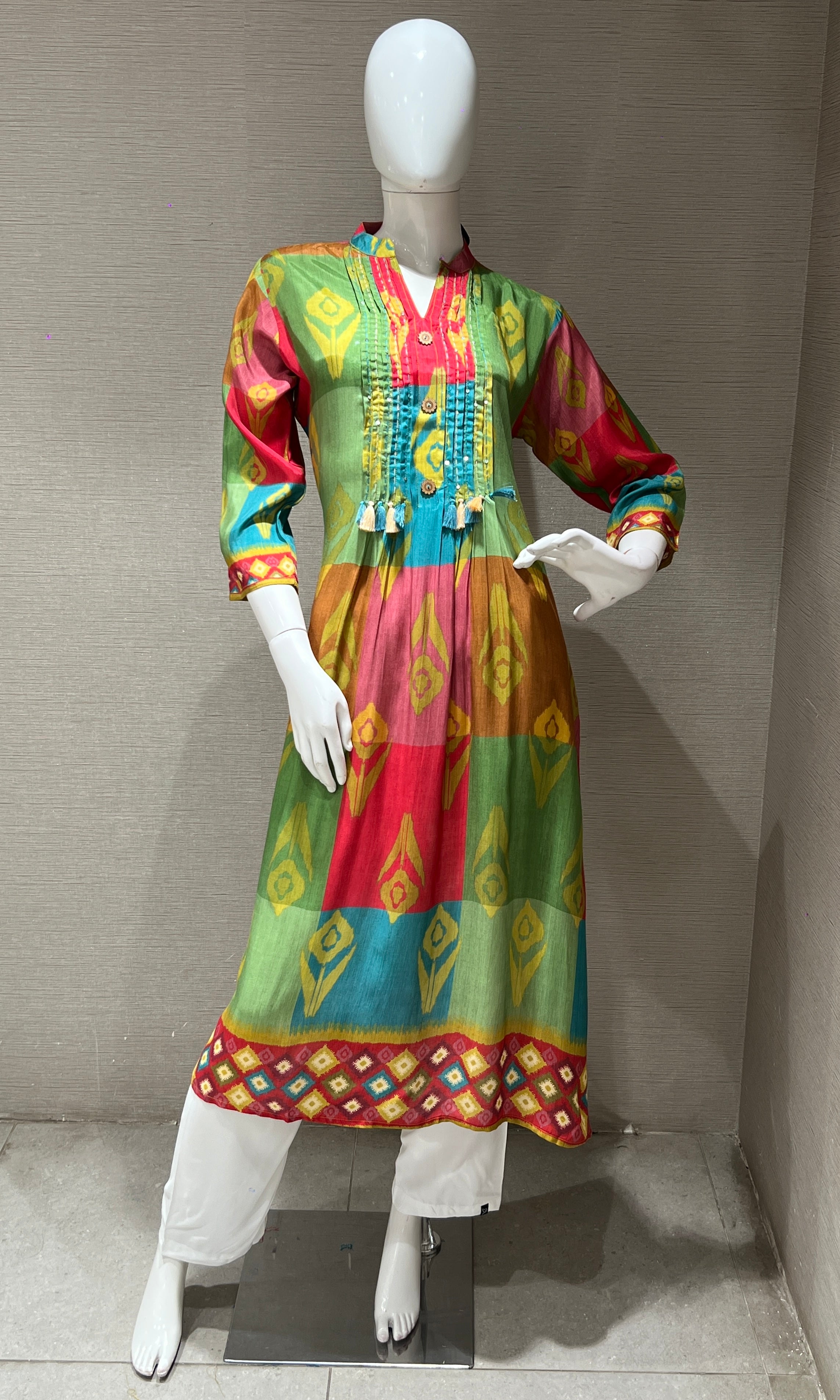 Multi colour Kurti top