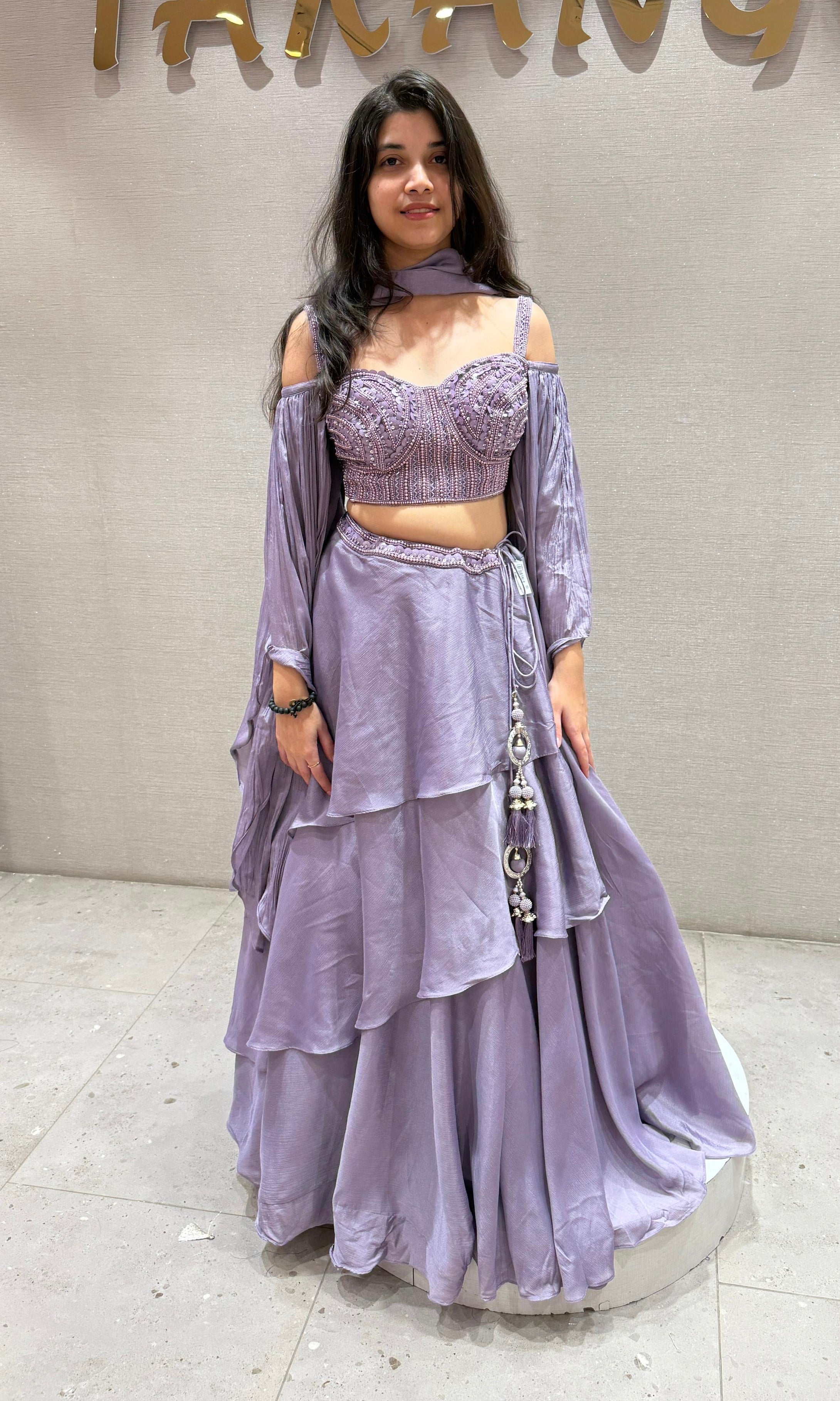 Lilac Lehenga
