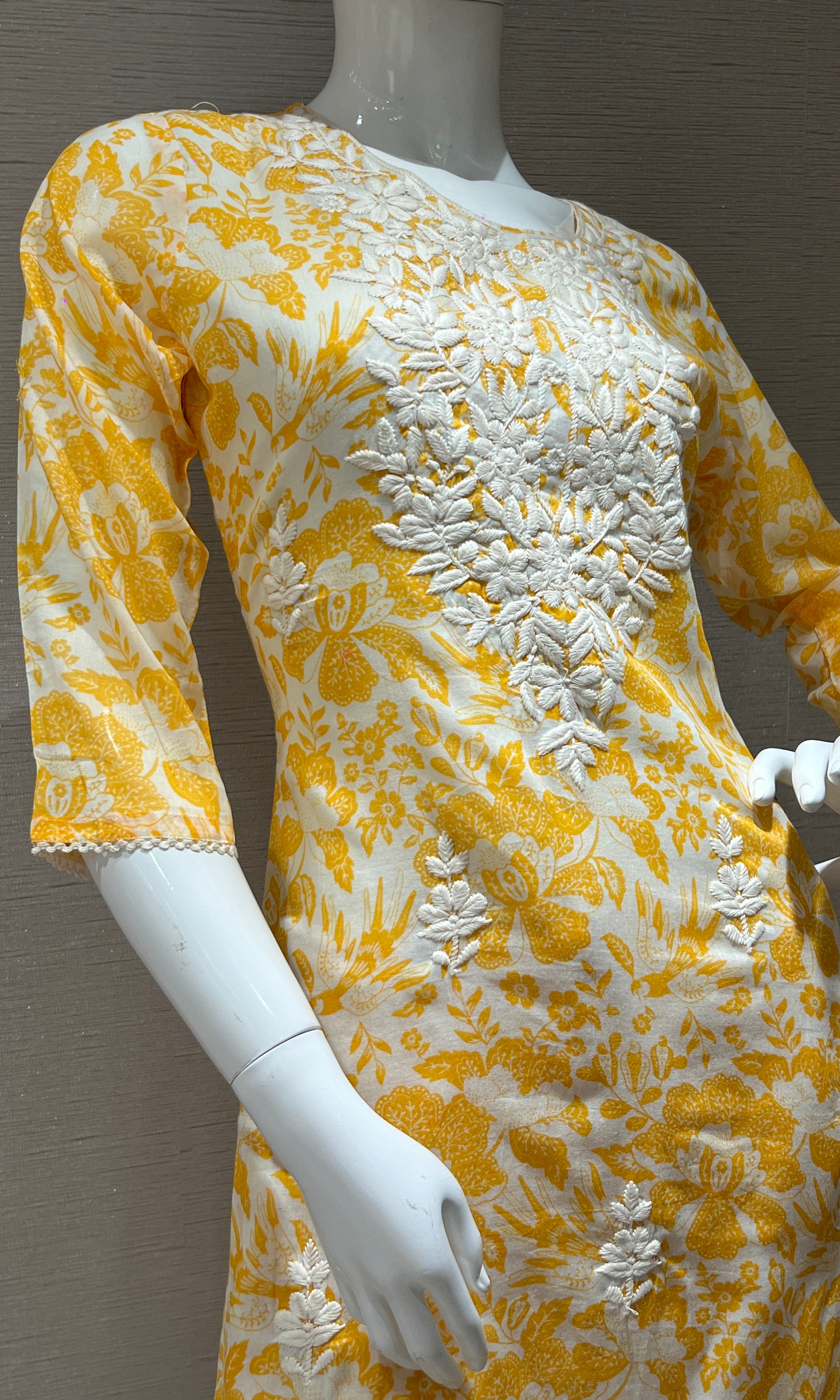 Yellow kurta set 3223