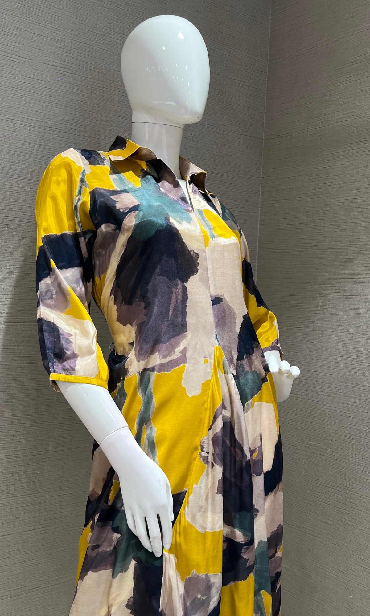 Mustard yellow DRESS