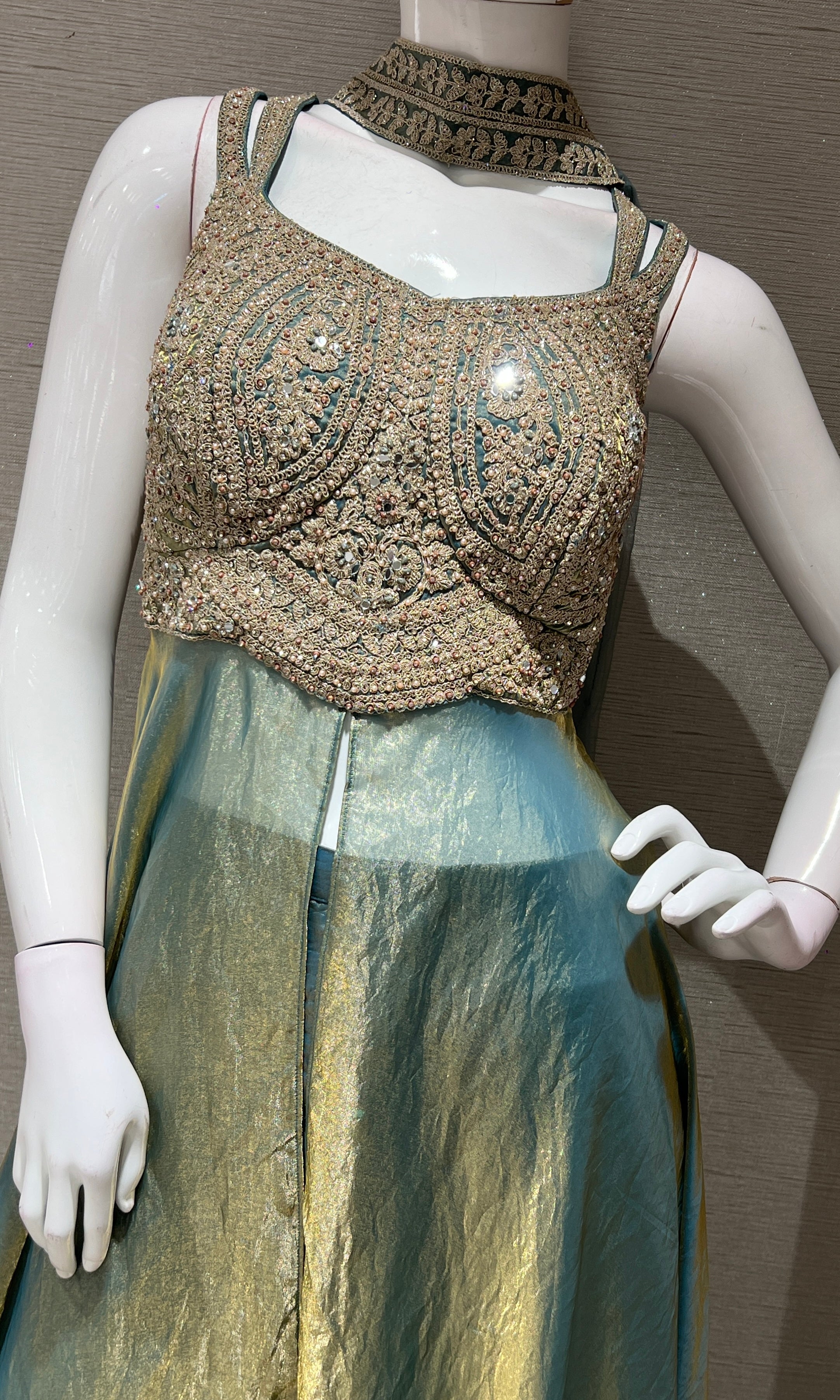 RAMA EMBROIDERED ANARKALI DRESS