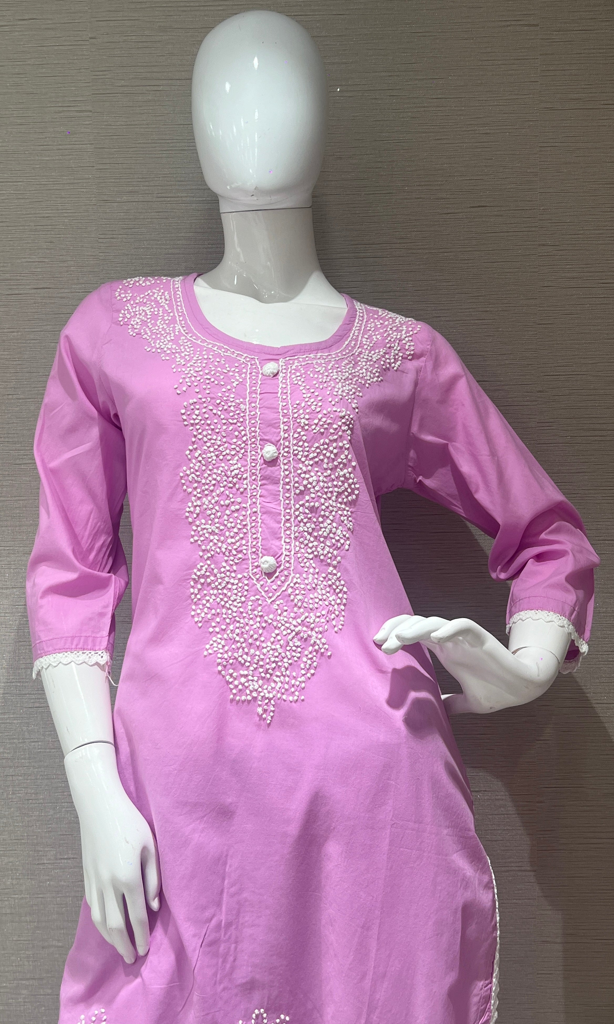Lavender kurta set