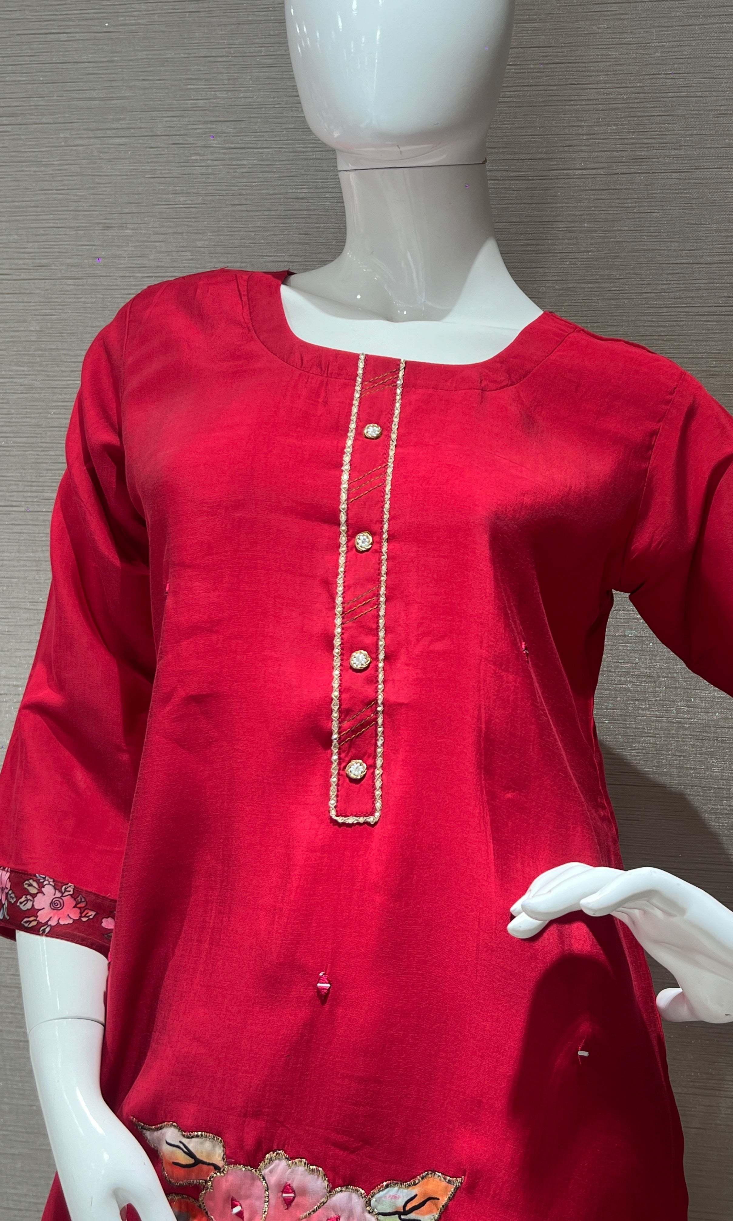 Pink kurta set