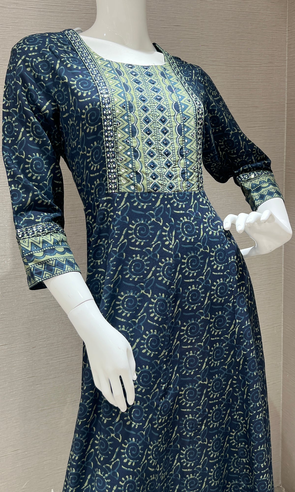 Bottle Green A-Line Top