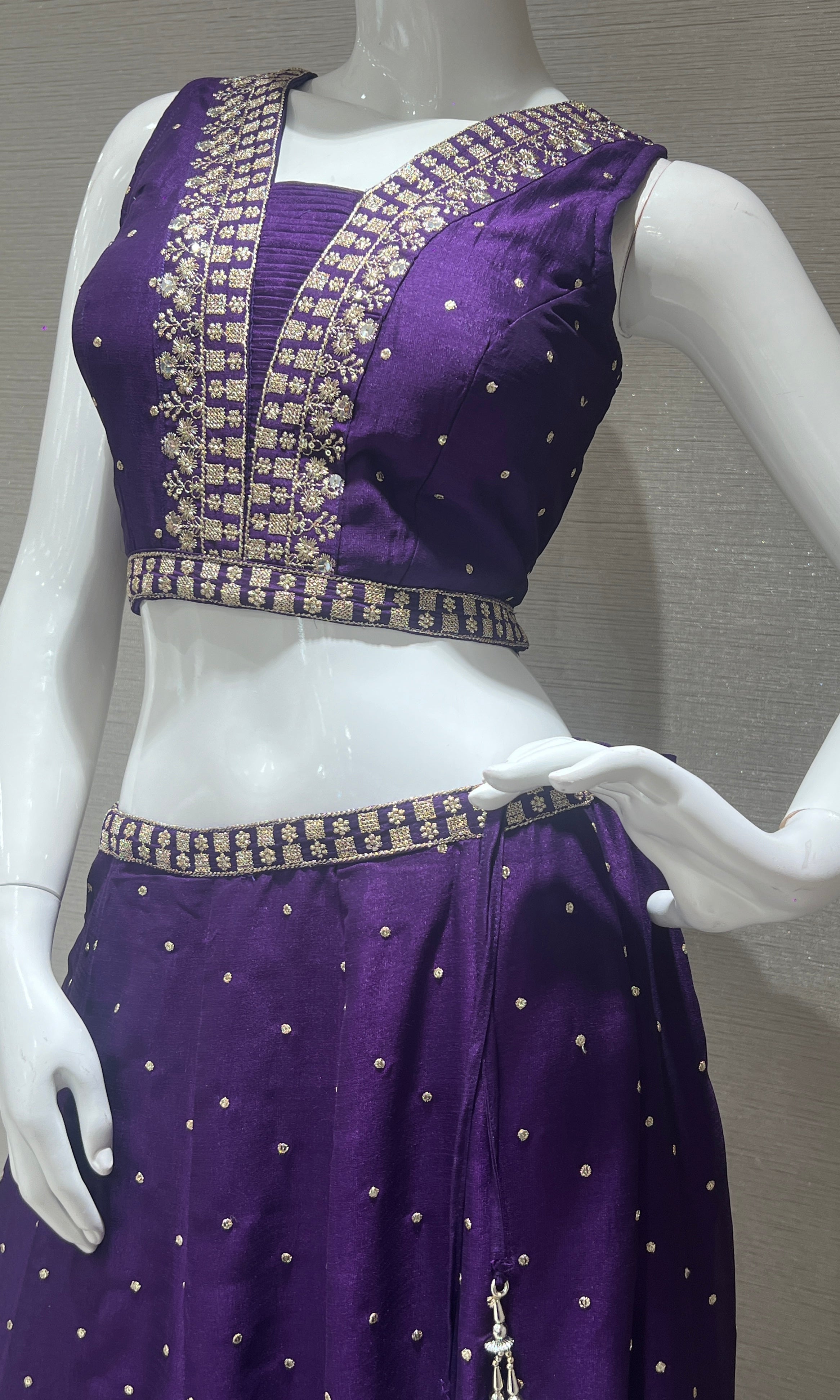 Purple Lehenga