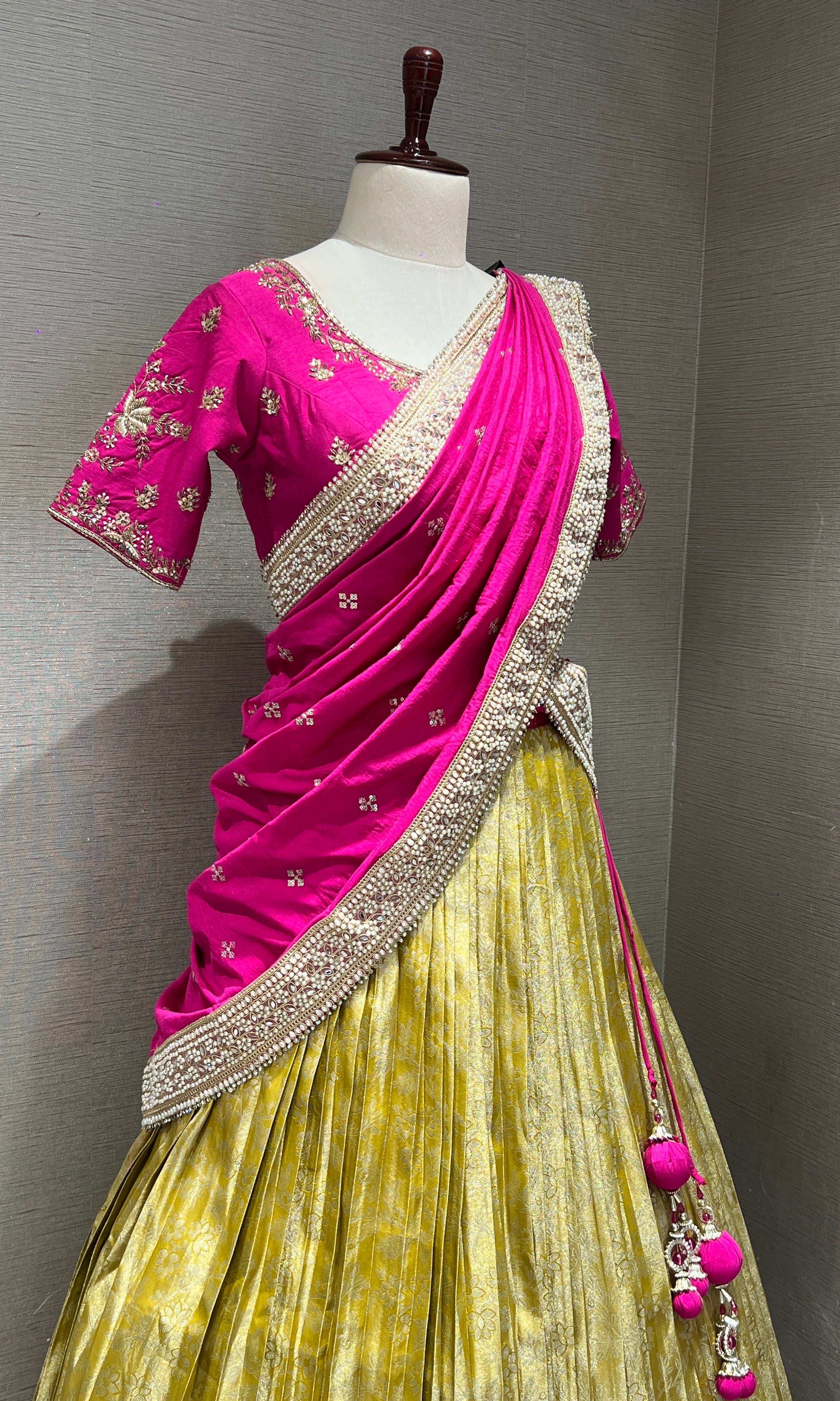 Rani pink Lehenga