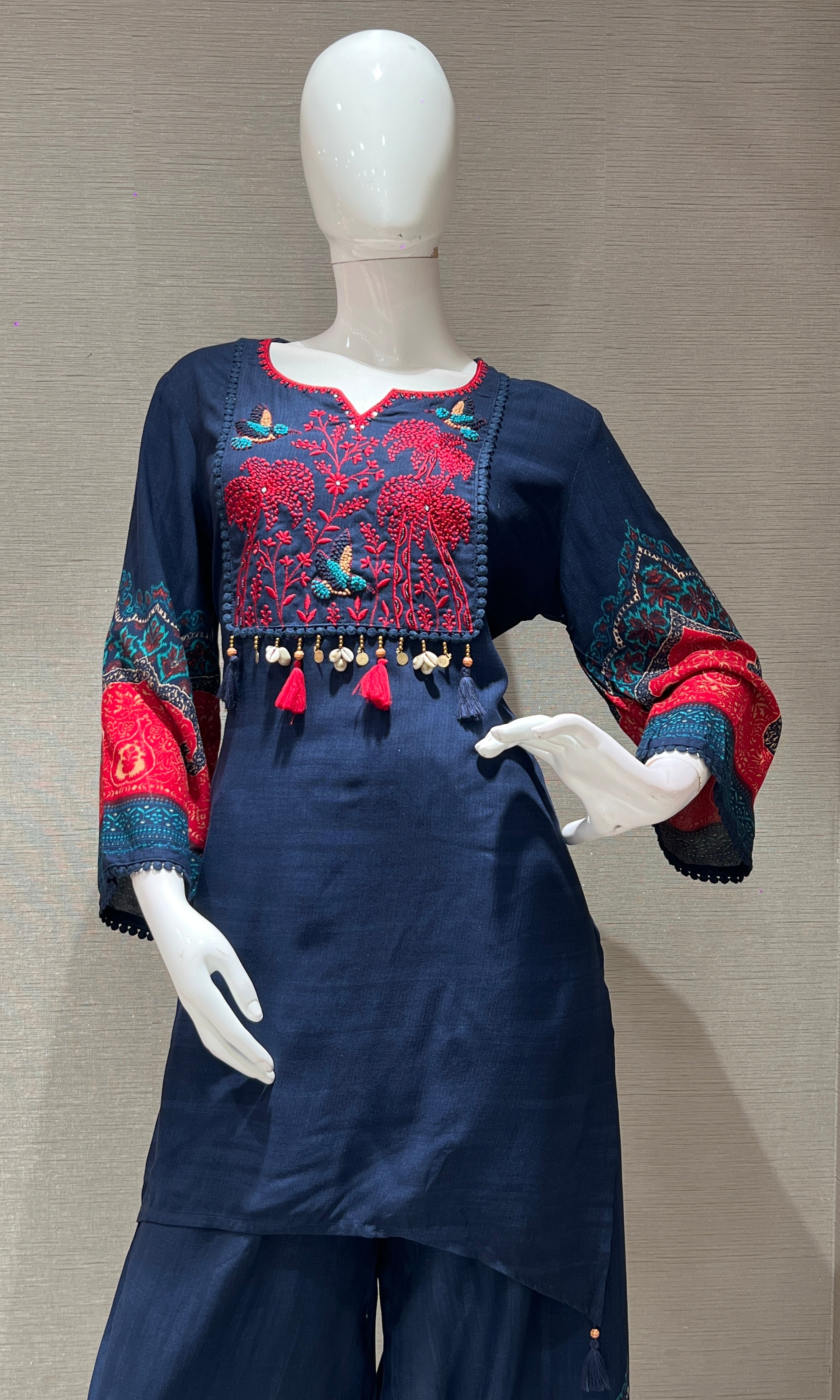 Blue cord set