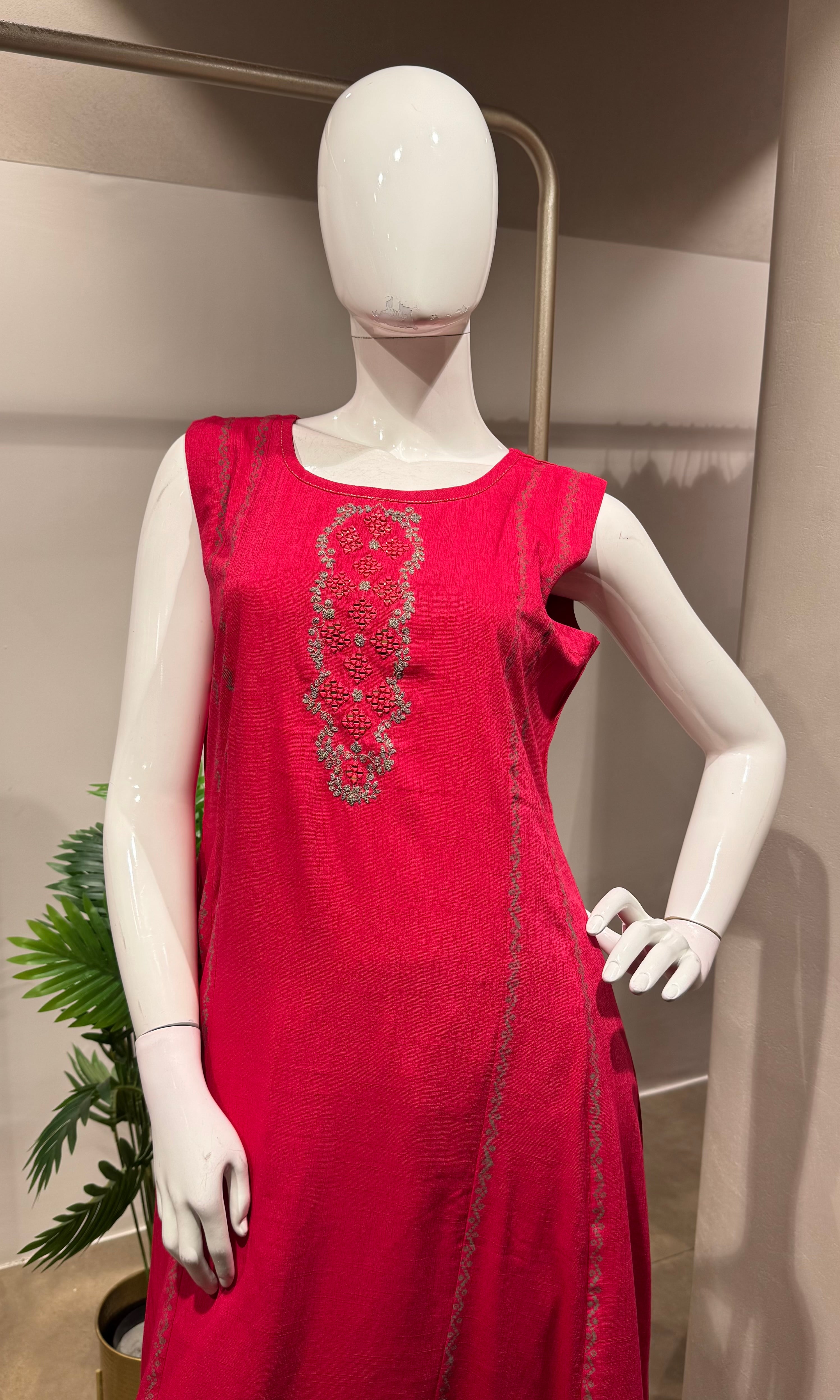 Rani ethnic kurti with bottom