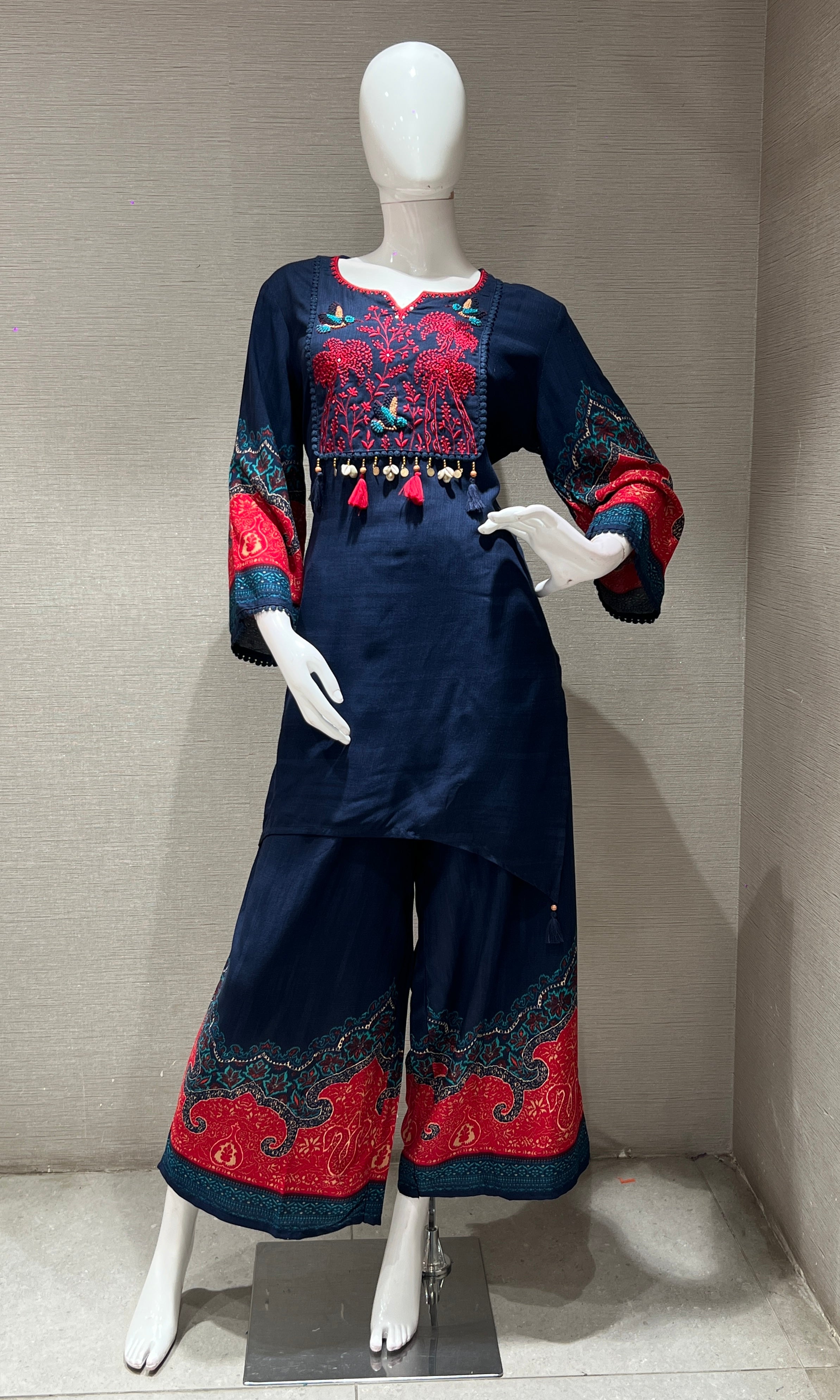 Blue cord set