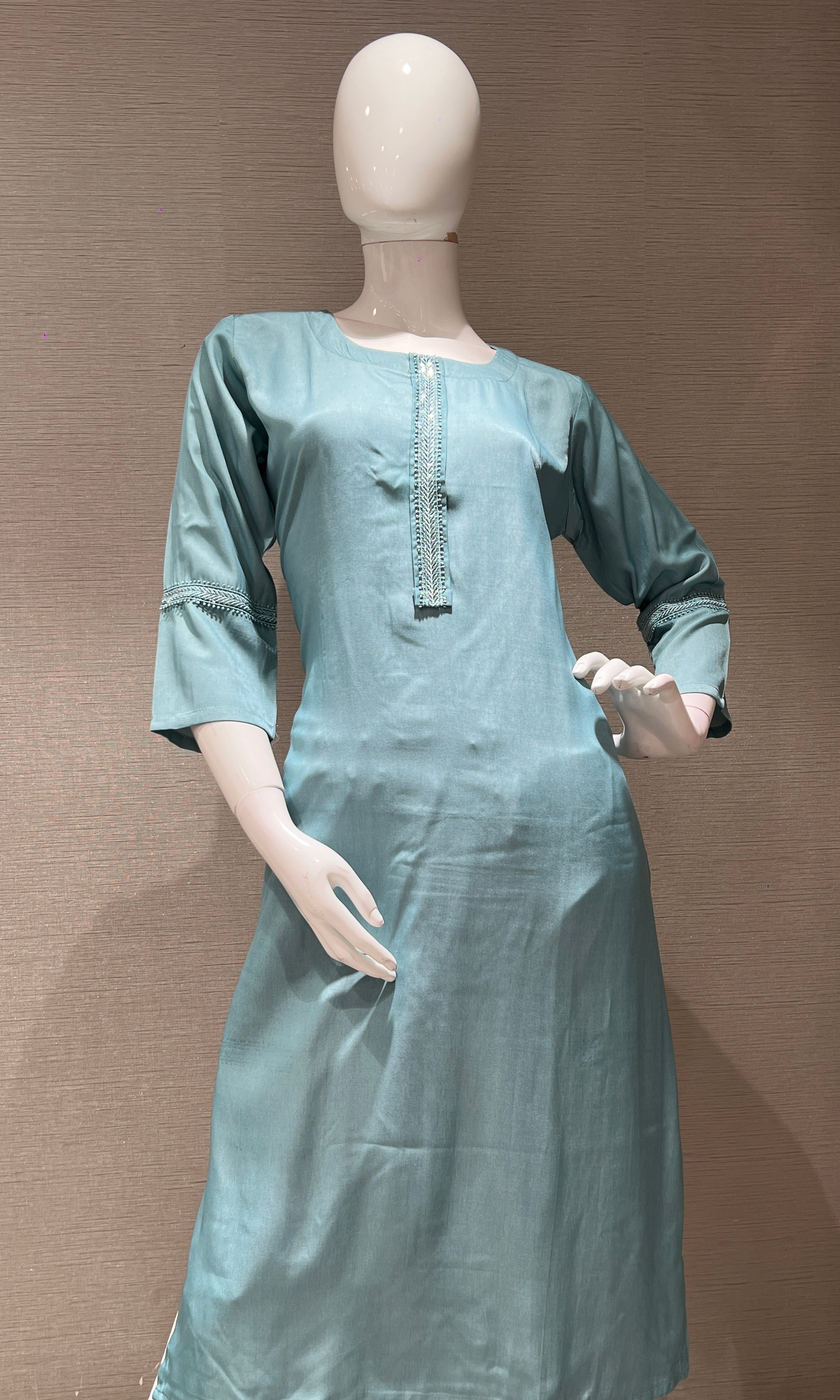 Blue KURTI TOP