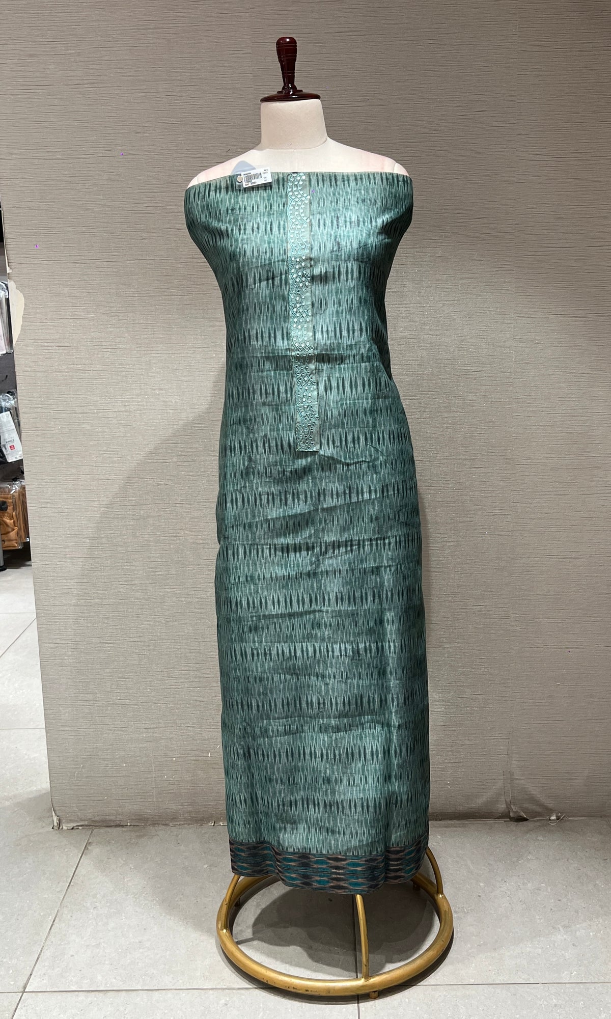 SEA GREEN DRESS MATERIAL