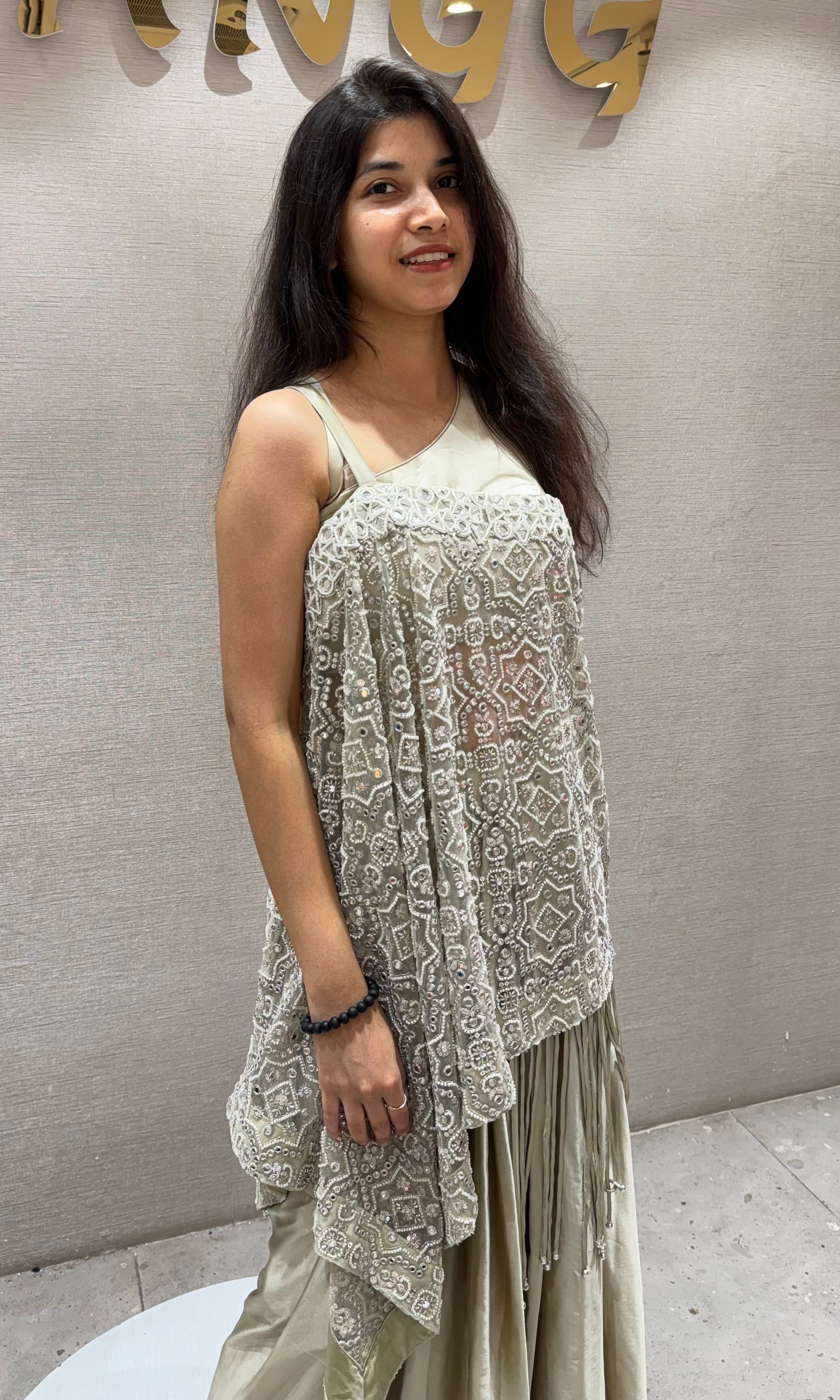 Chikoo EMBROIDERED PALAZZO SET