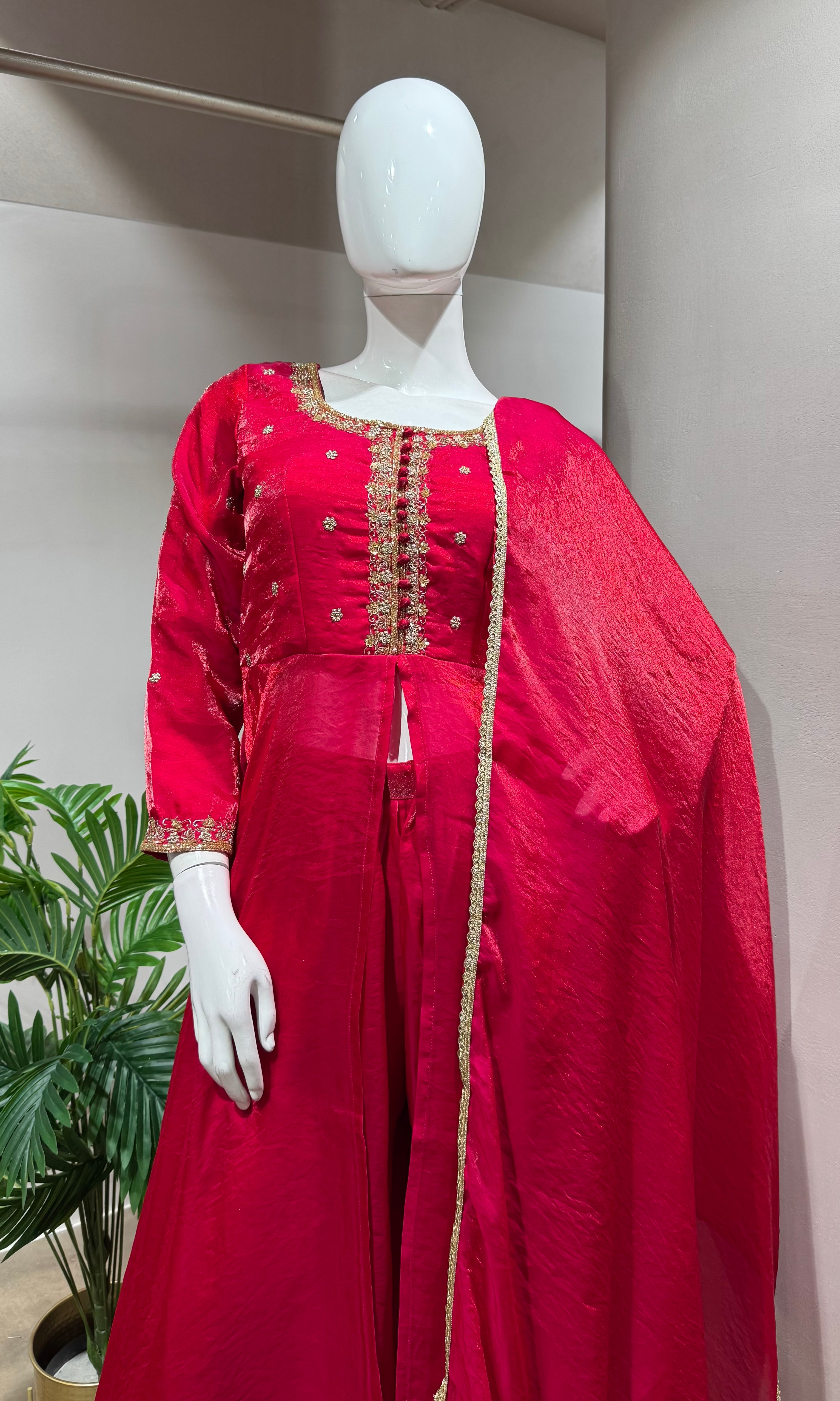 RANI Georgette Anarkali SUIT