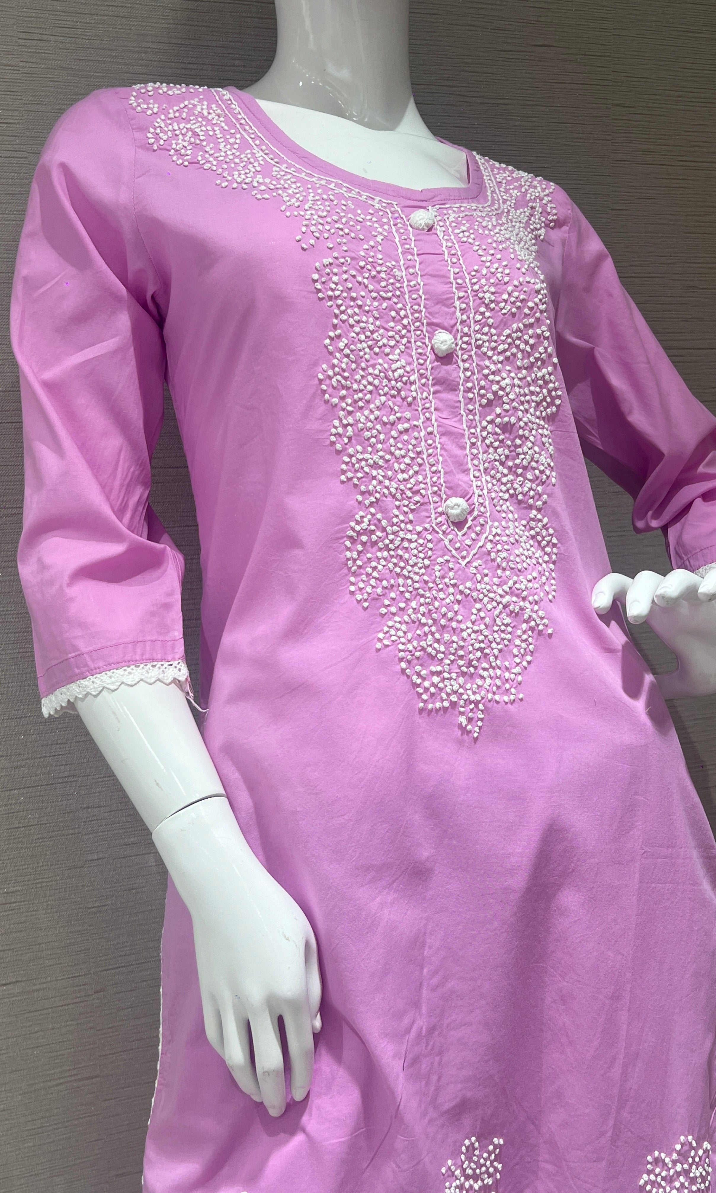 Lavender kurta set