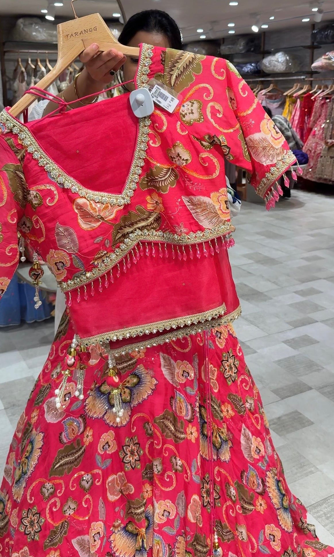 Pink Lehenga