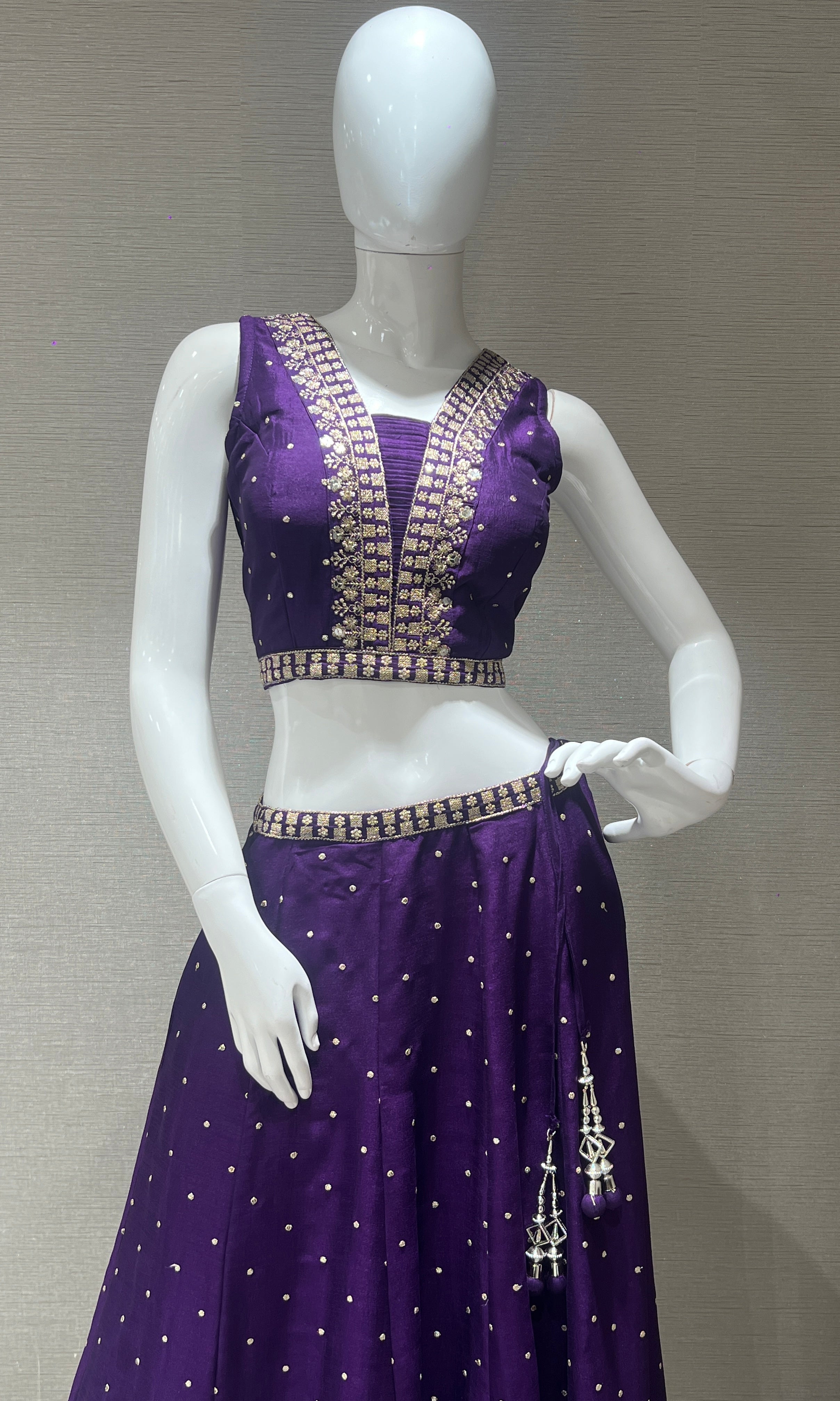 Purple Lehenga