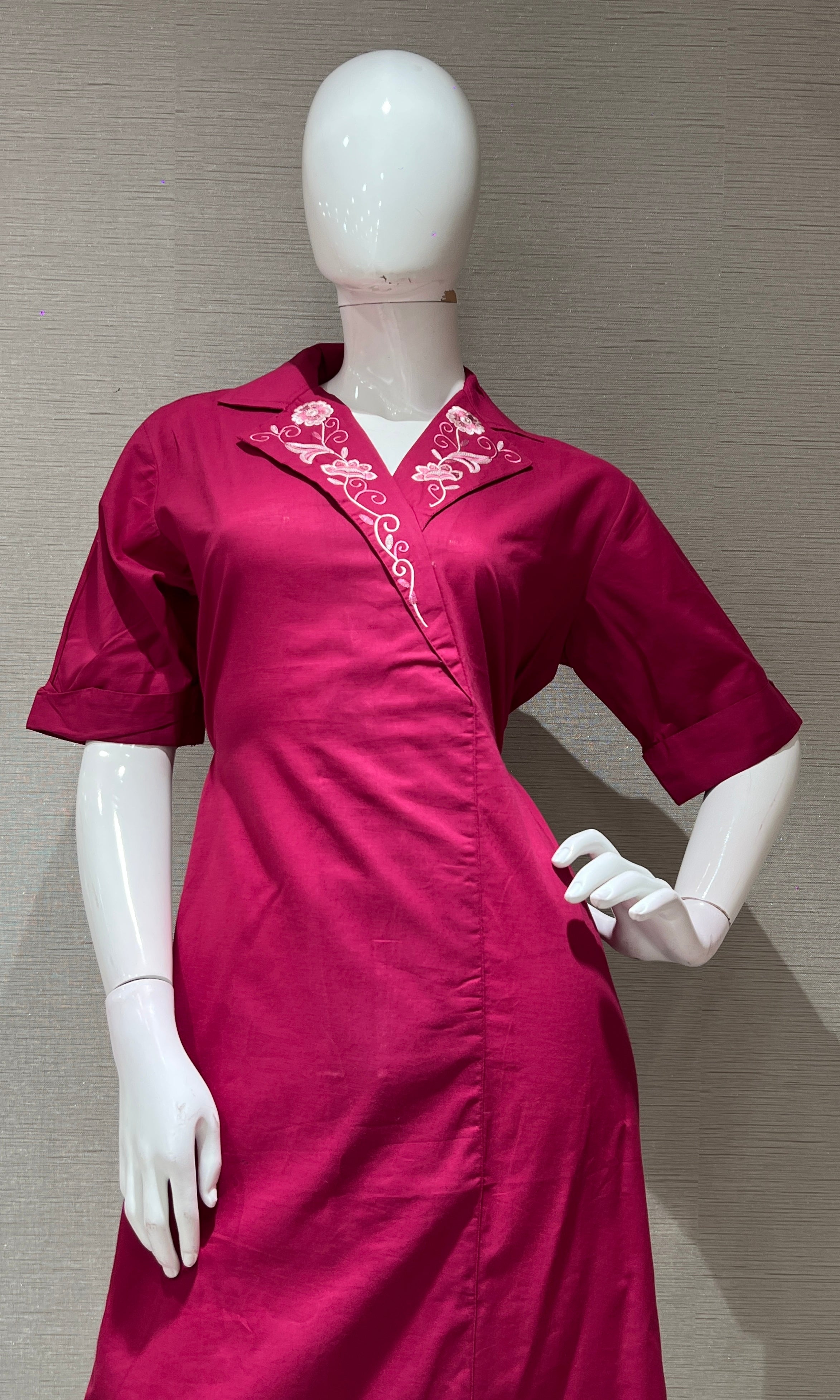 Wine ETHNIC SUMMER DRESS
