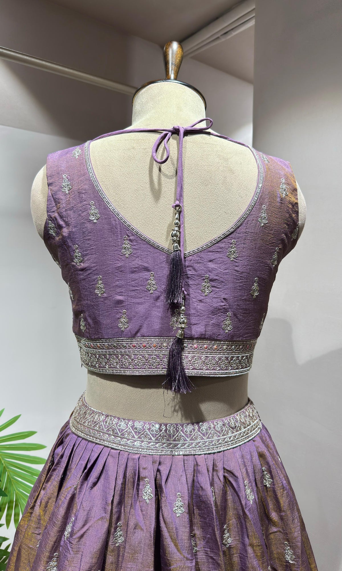 Light purple lehenga