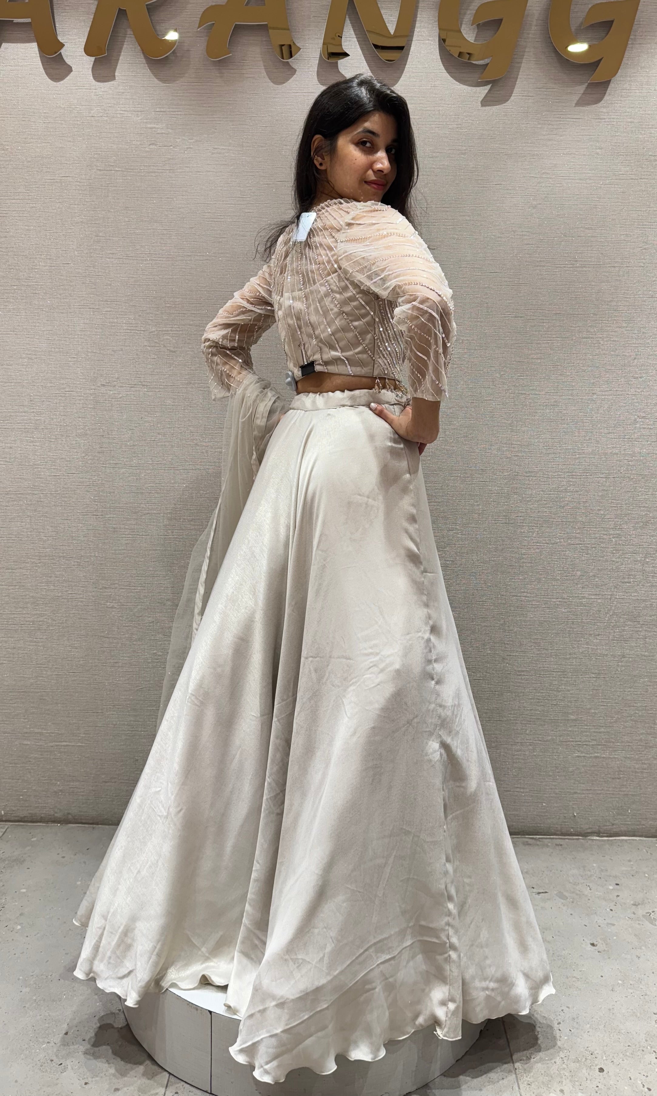 FAWN and Shimmer Lehenga Set