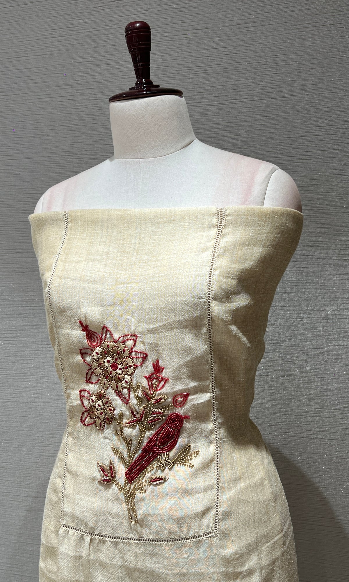 Wine dress material