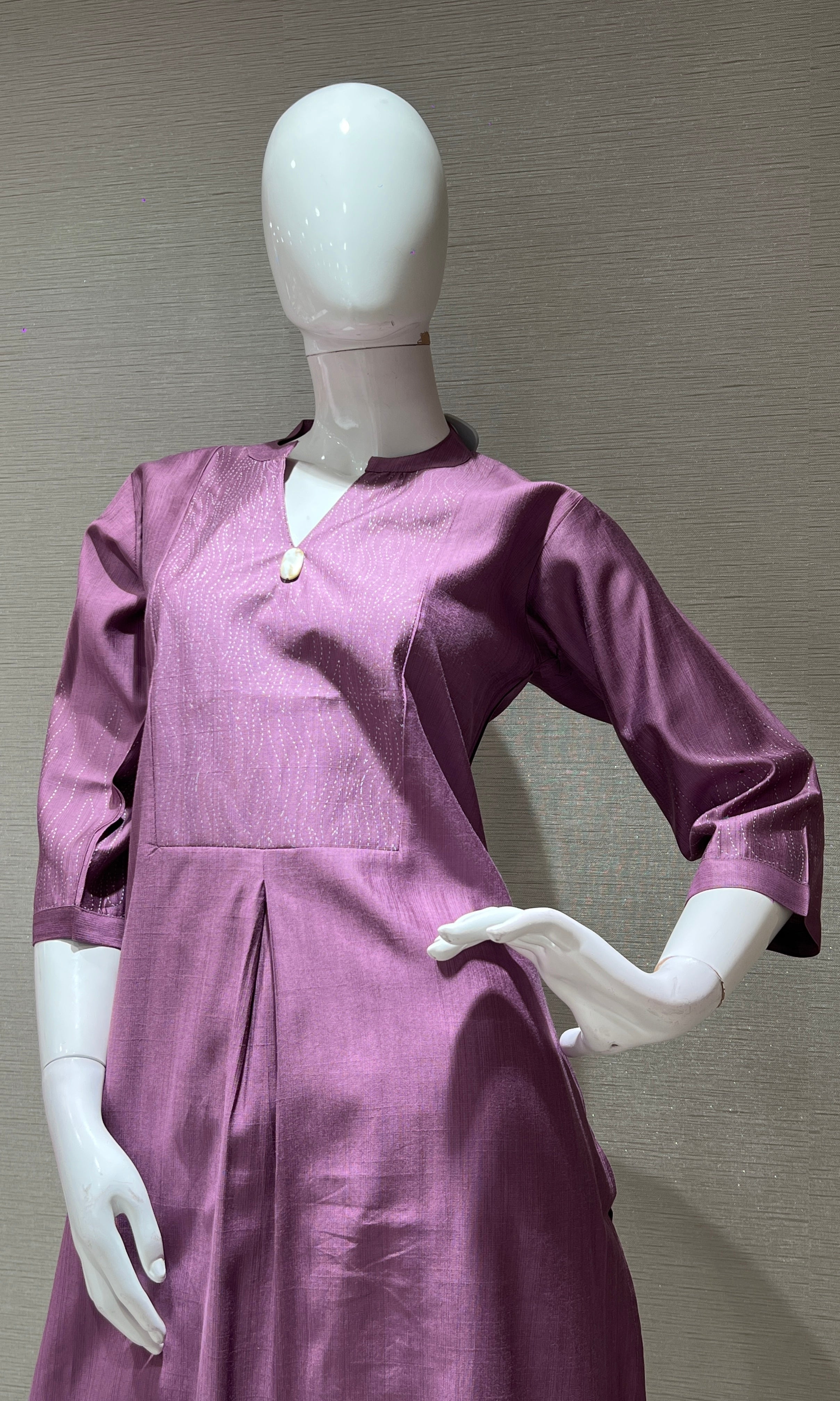 Lavender Kurti top
